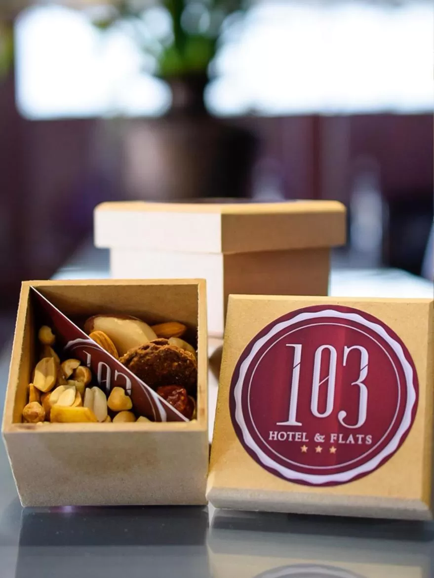 Property logo or sign in 103 Hotel & Flats