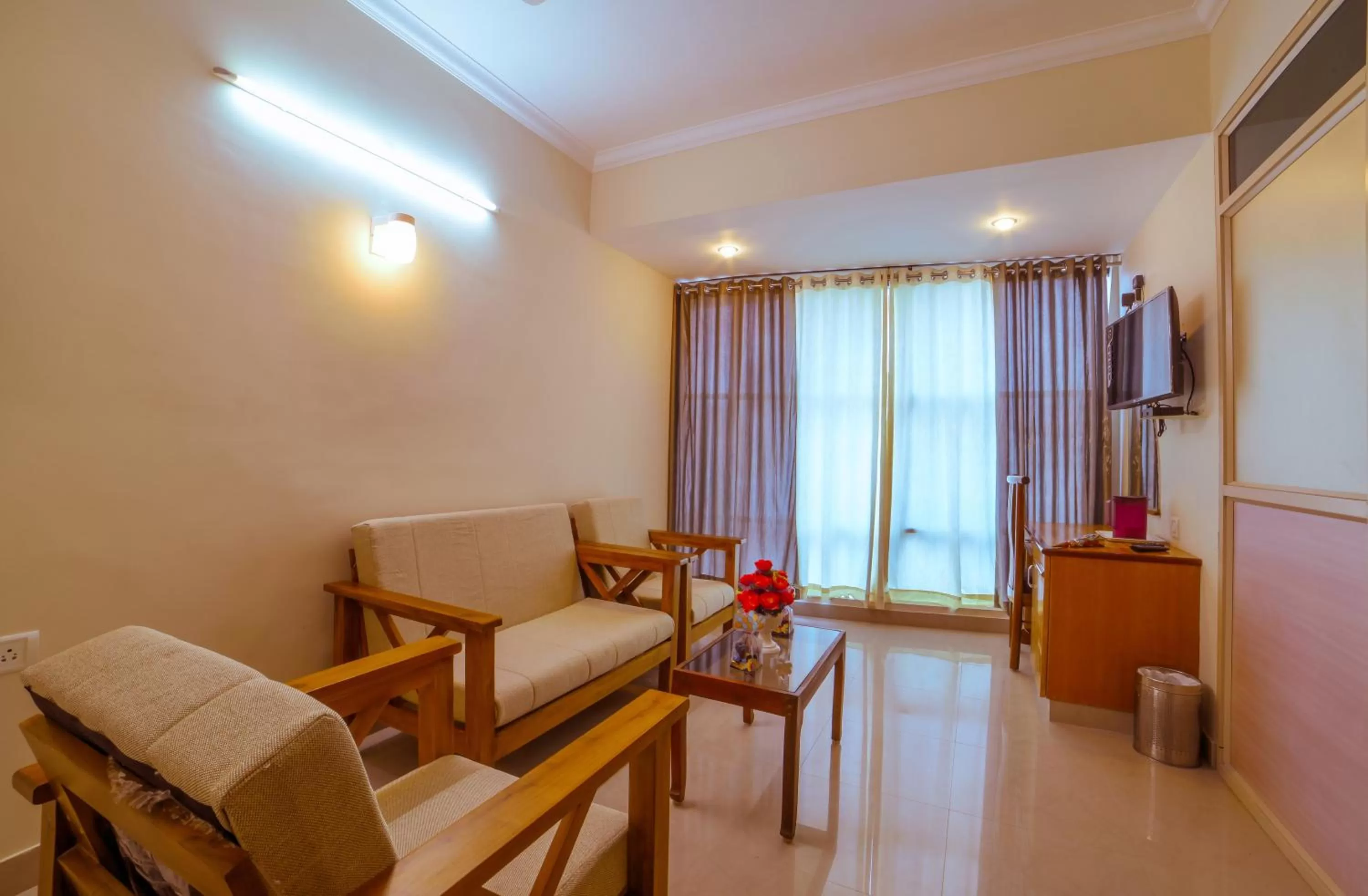 Seating Area in Pepper Residency