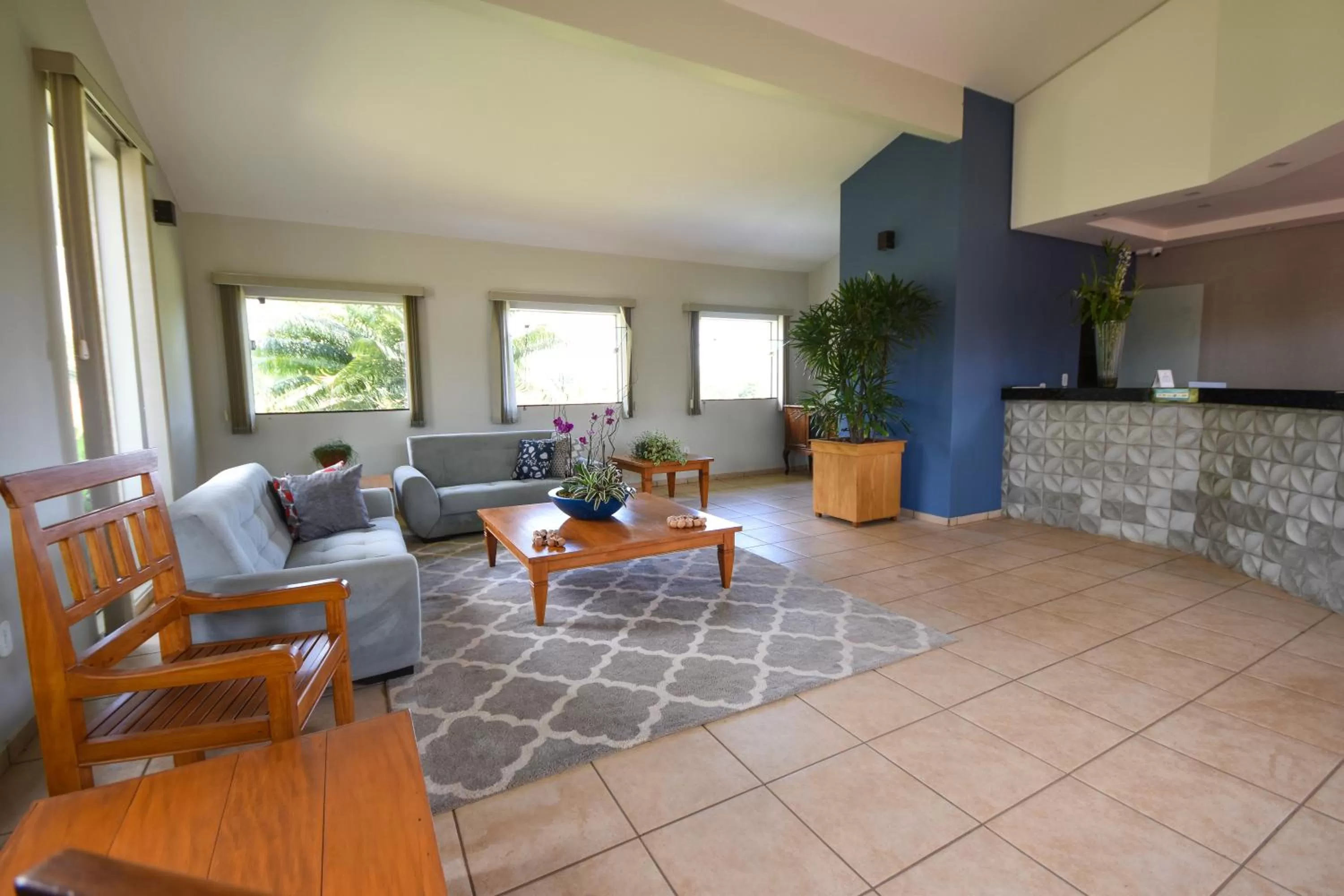 Lobby or reception in HOTEL ABAPORU