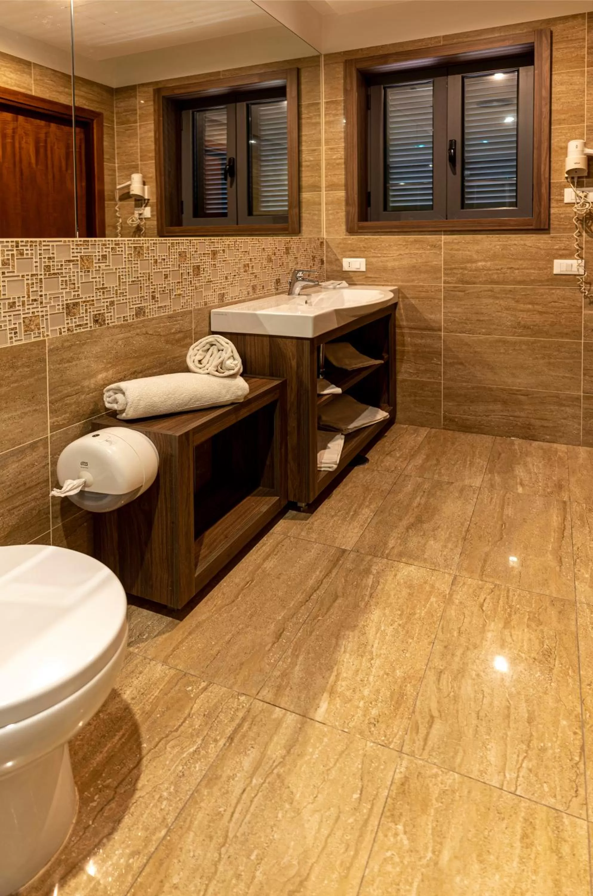 Bathroom in Hotel Smeraldo