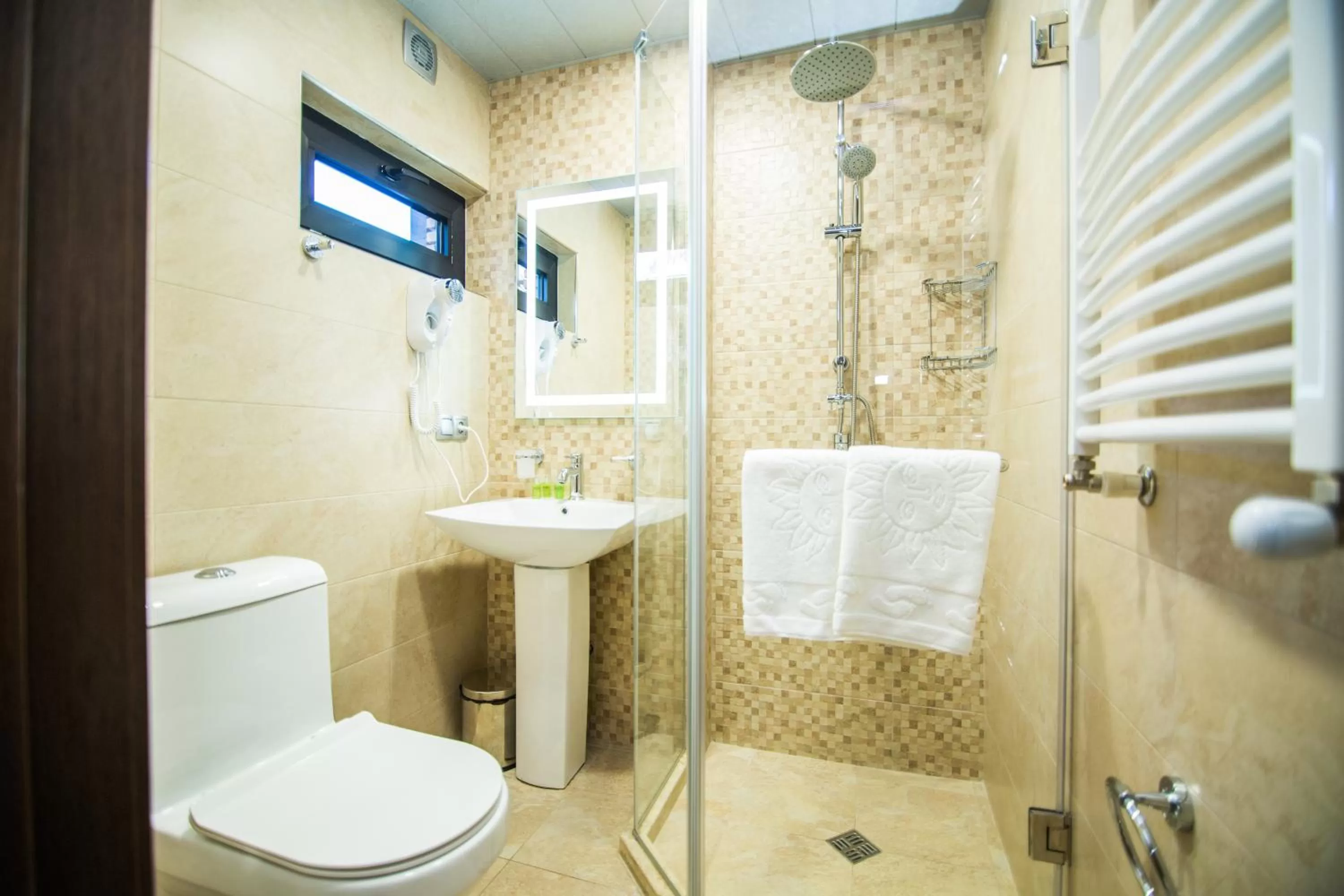 Bathroom in Milano Palace Borjomi