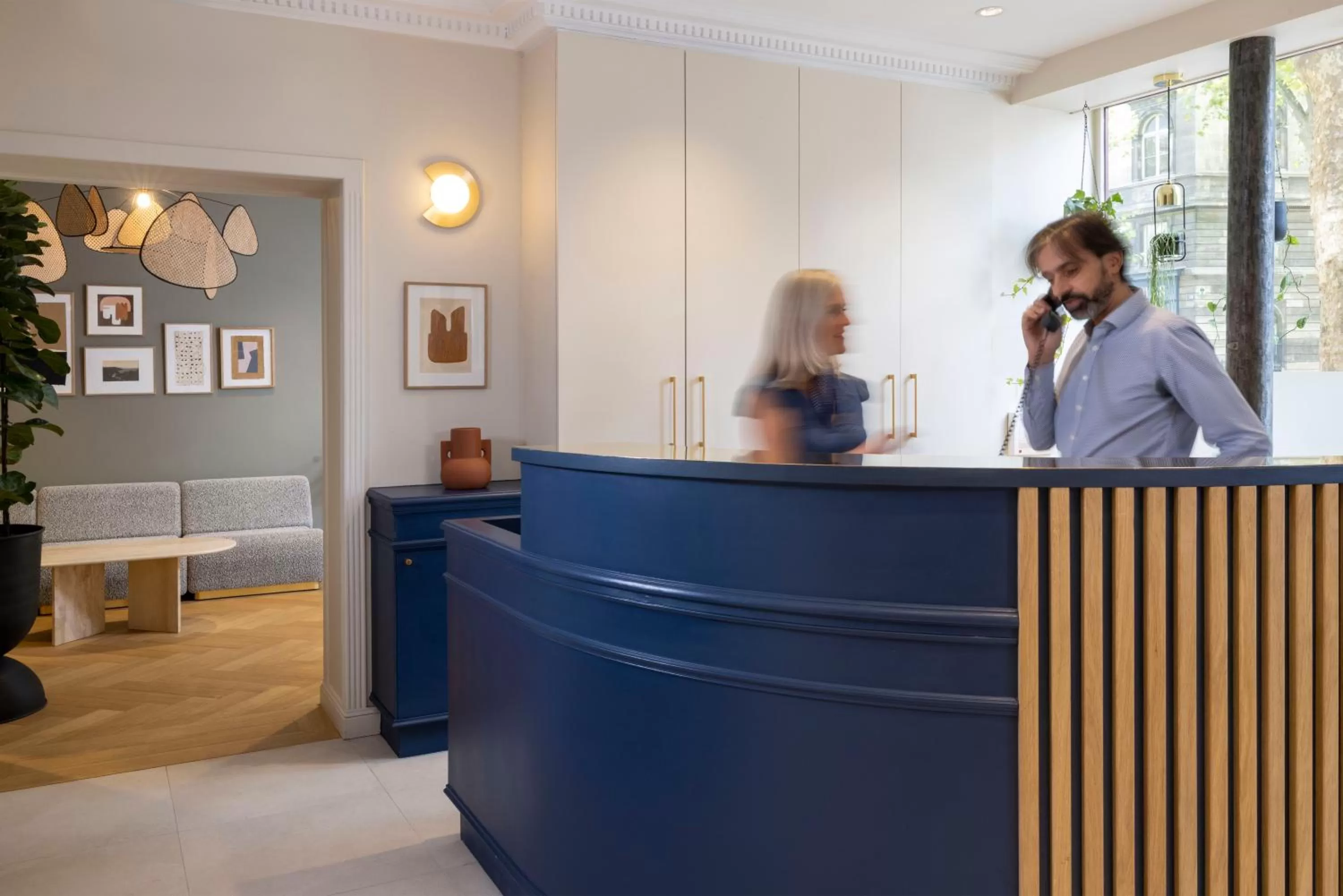 Staff in Hotel Abbatial Saint Germain