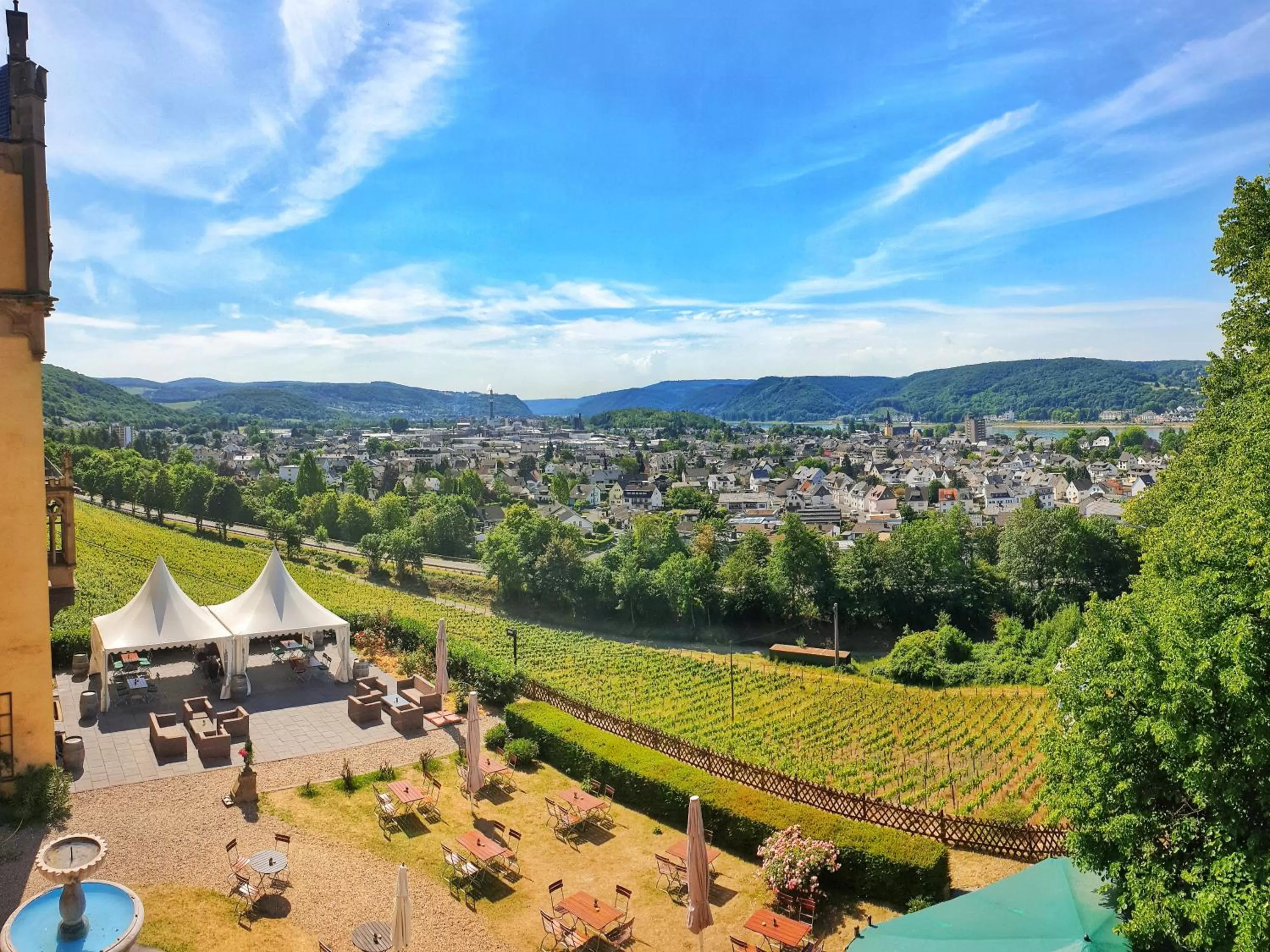 Natural landscape in Schloss Arenfels