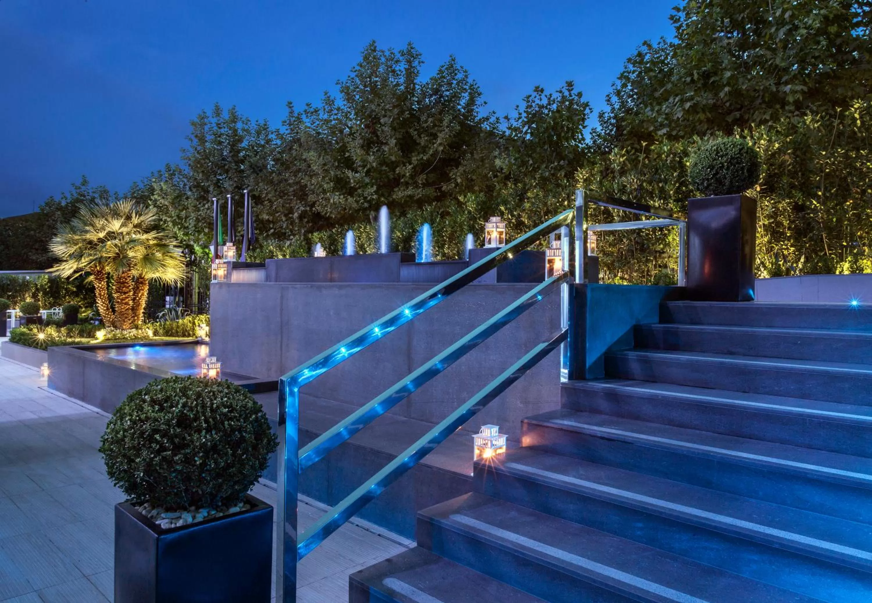 Garden in LHP Hotel Montecatini Palace & SPA