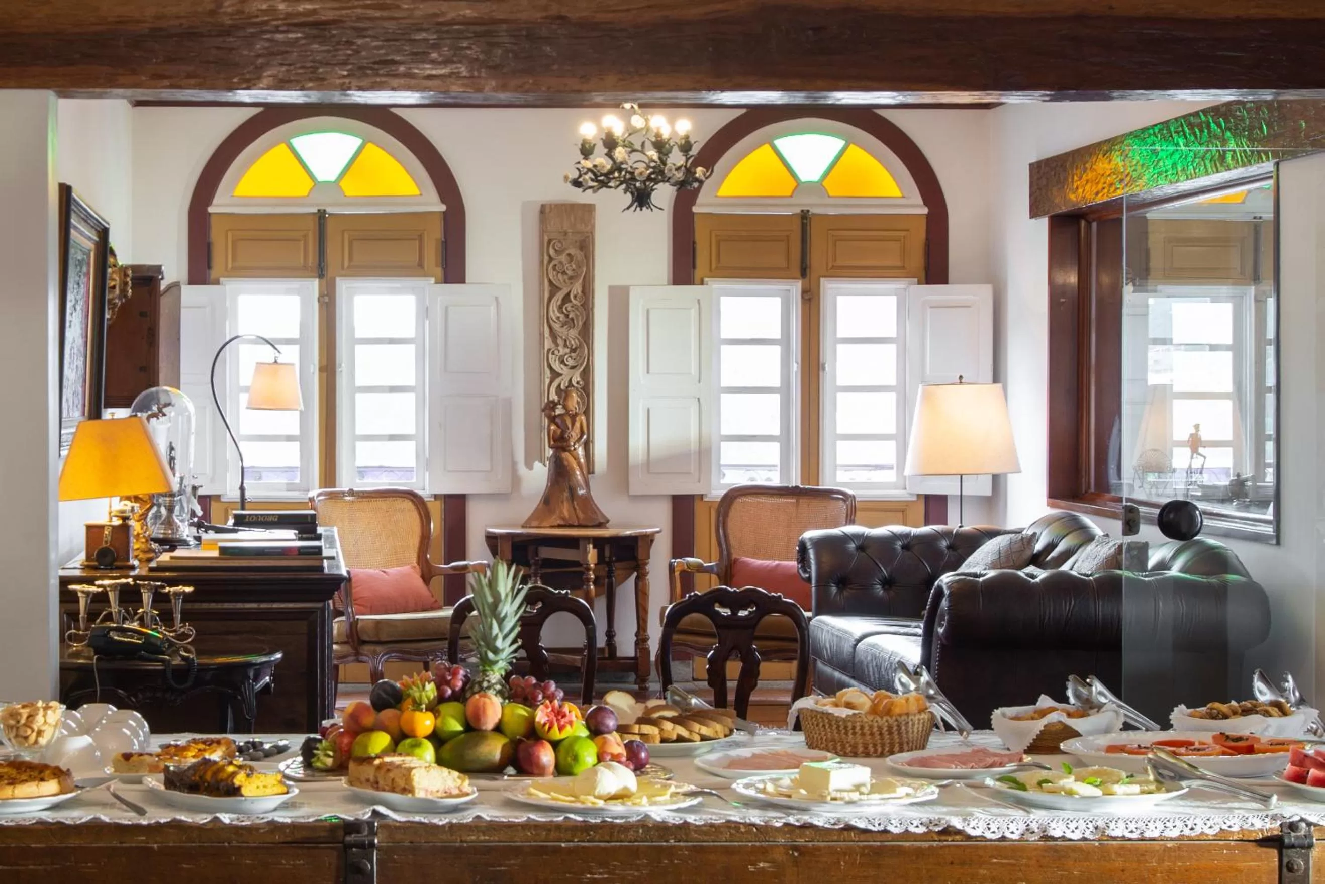 Buffet breakfast, Restaurant/Places to Eat in Pousada do Mondego