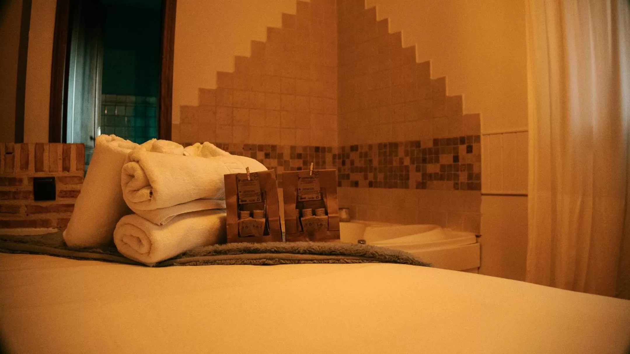 Bed in Hospedería Ballesteros