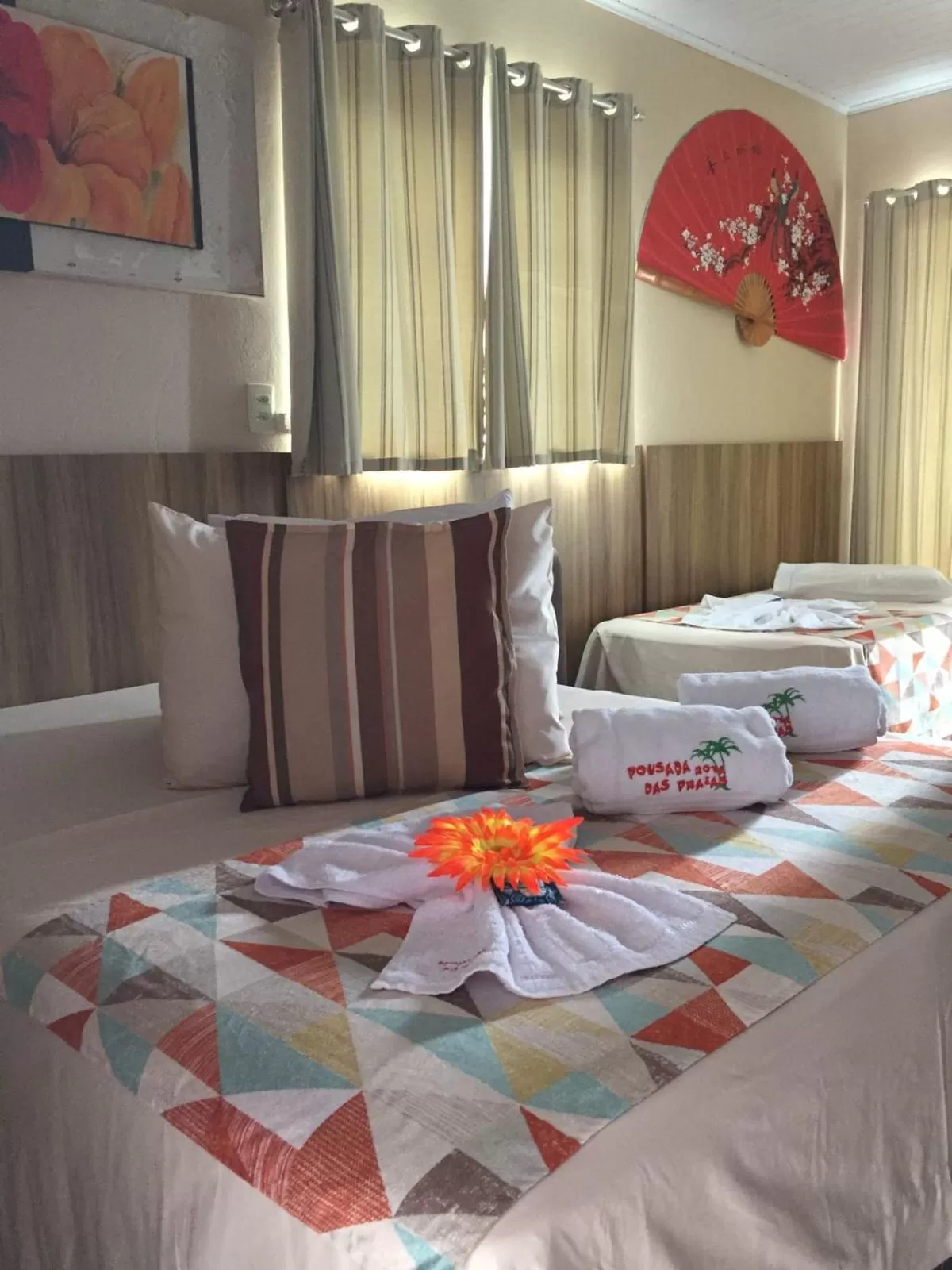 Bed in Pousada Rota das Praias