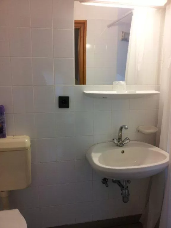 Toilet in Fenyves Hotel Békéscsaba