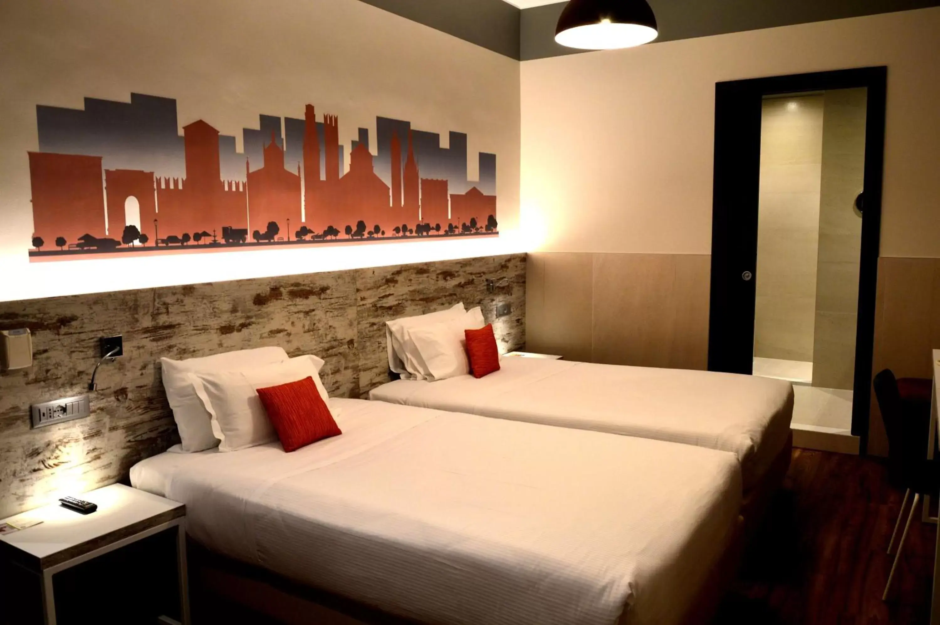 Standard Twin Room in Best Western Plus Soave Hotel Standard Twin Room in Best Western Plus Soave Hotel