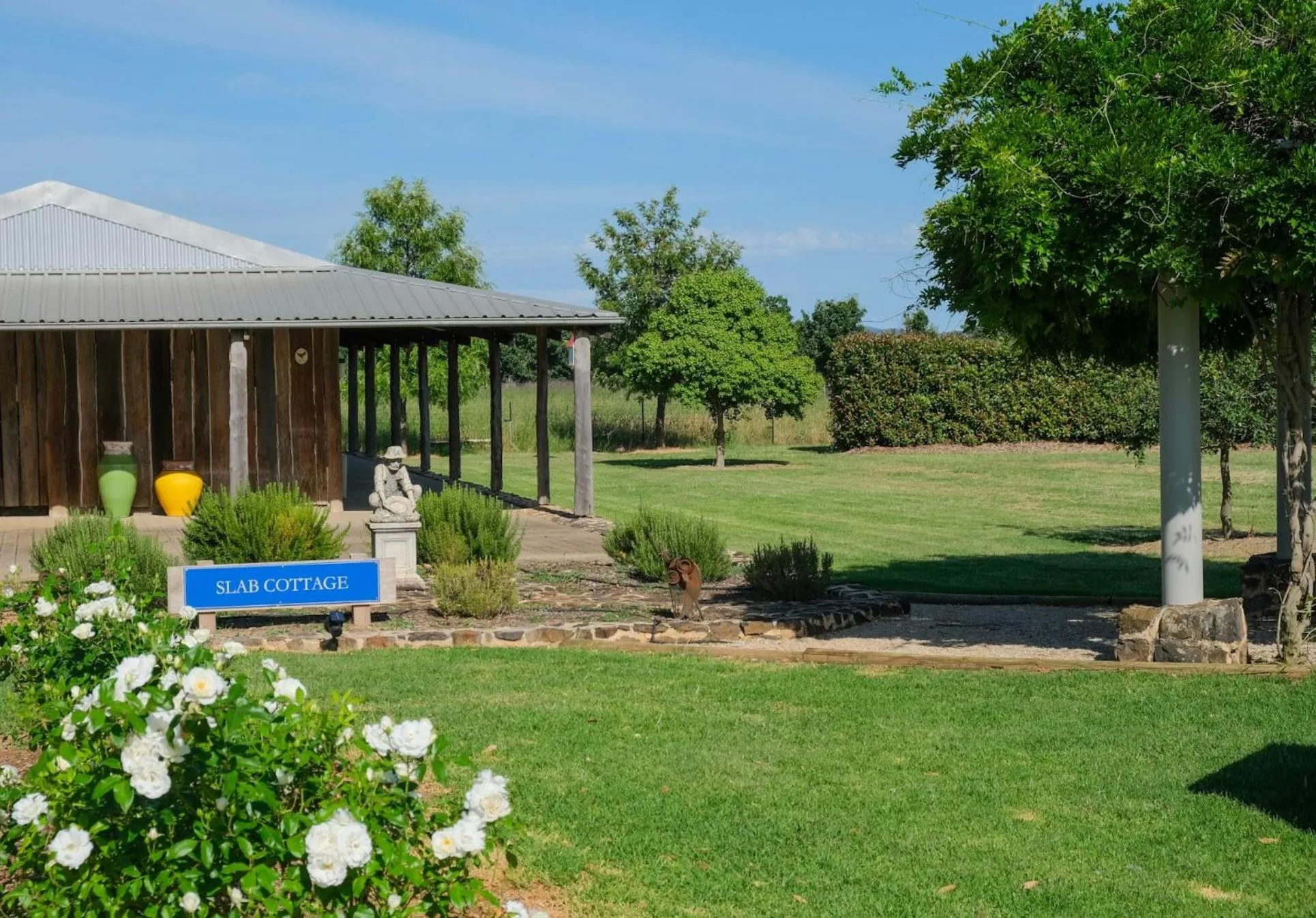 Garden in Owl Head Lodge