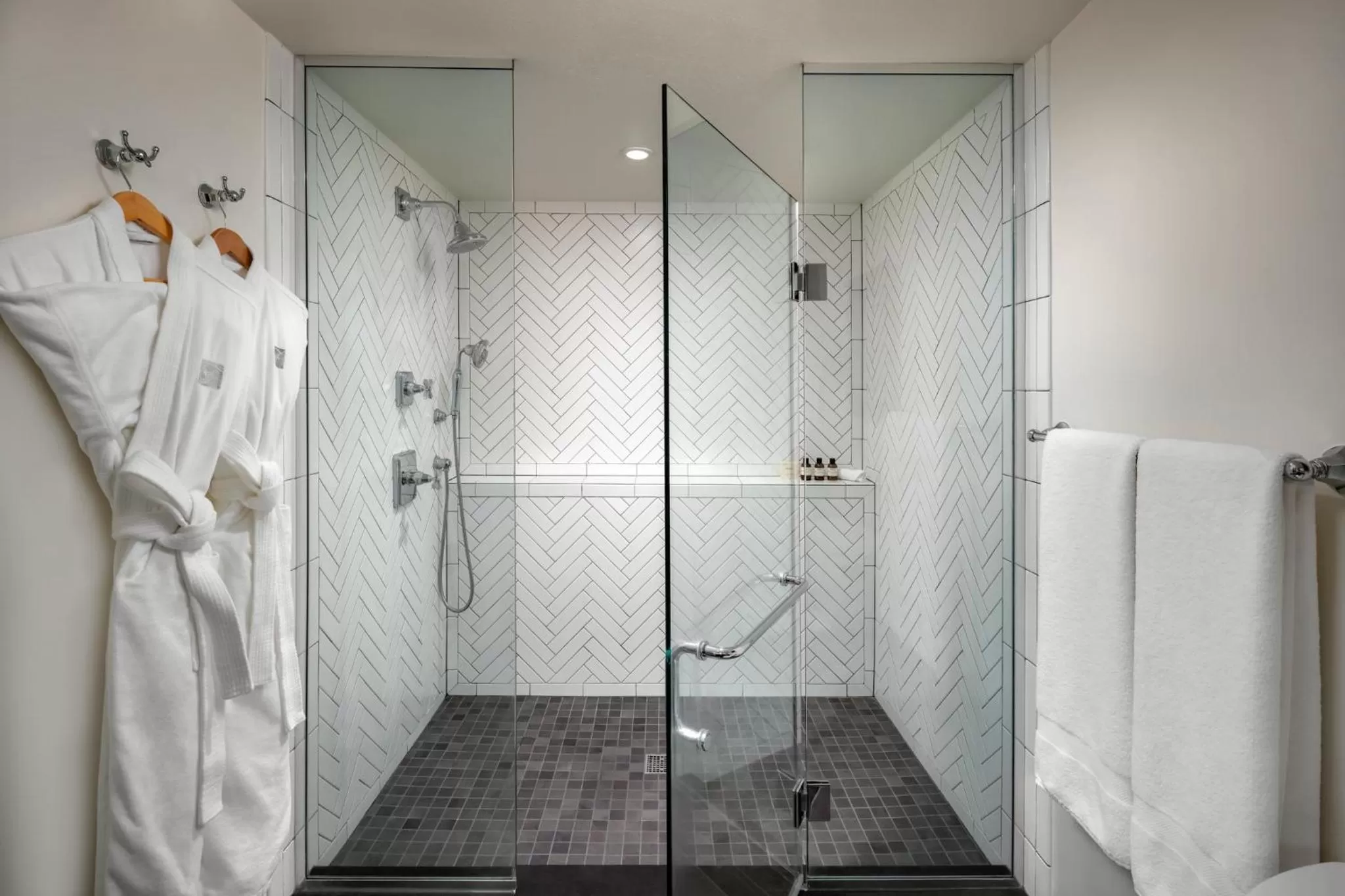 Shower in Fairmont Sonoma Mission Inn & Spa