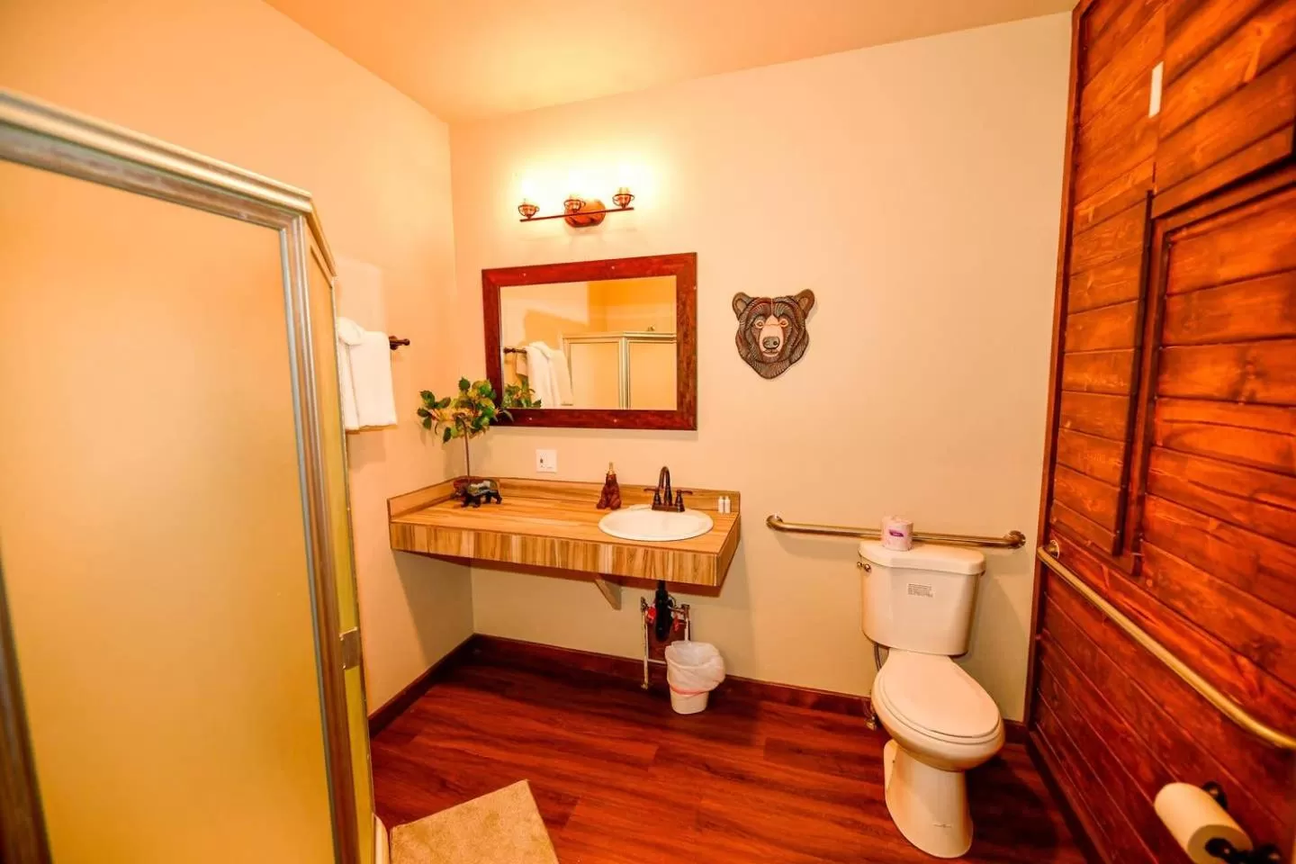 Bathroom in Black Forest Lodge