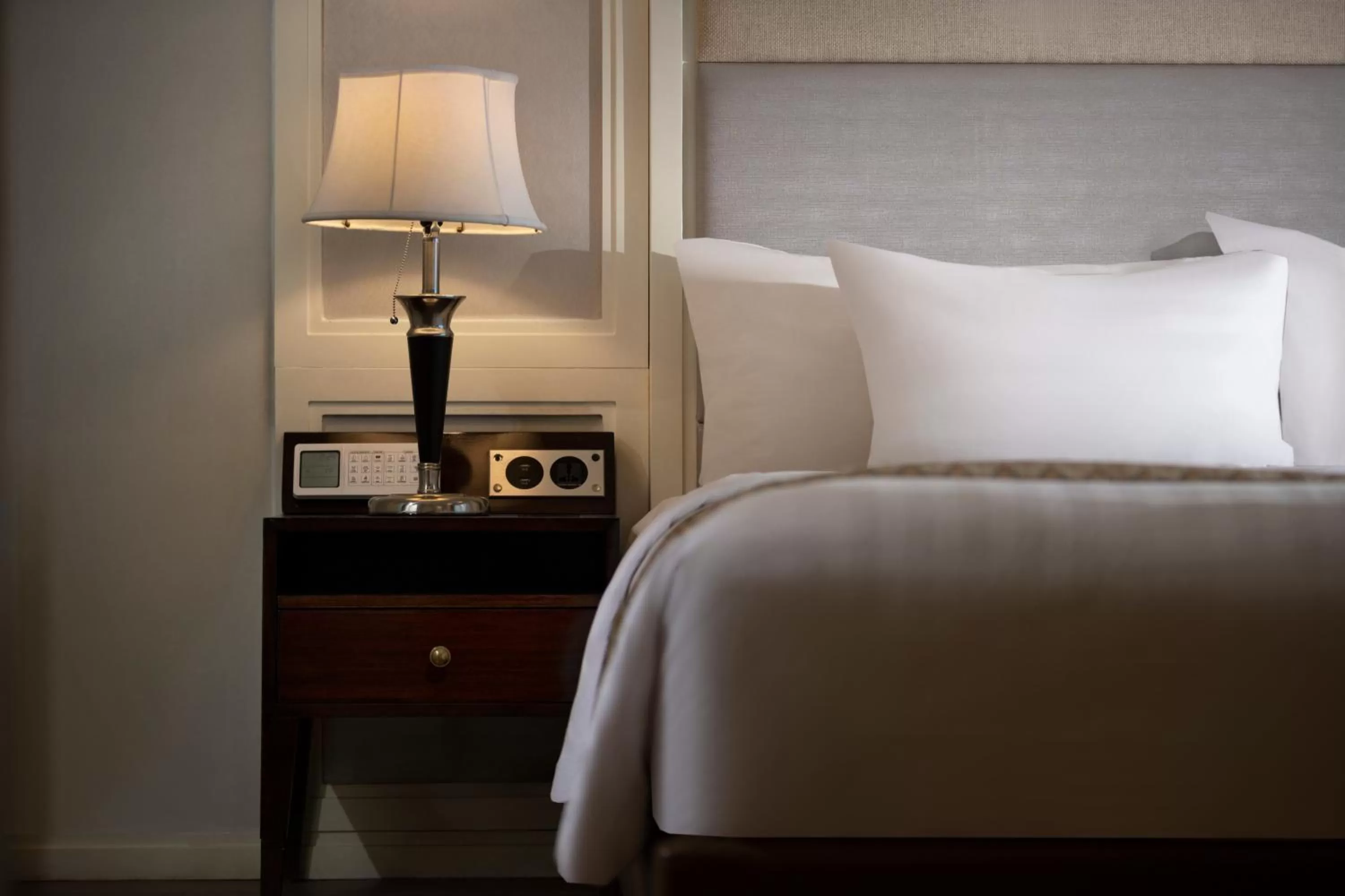 Bed in Wyndham Panbil Batam