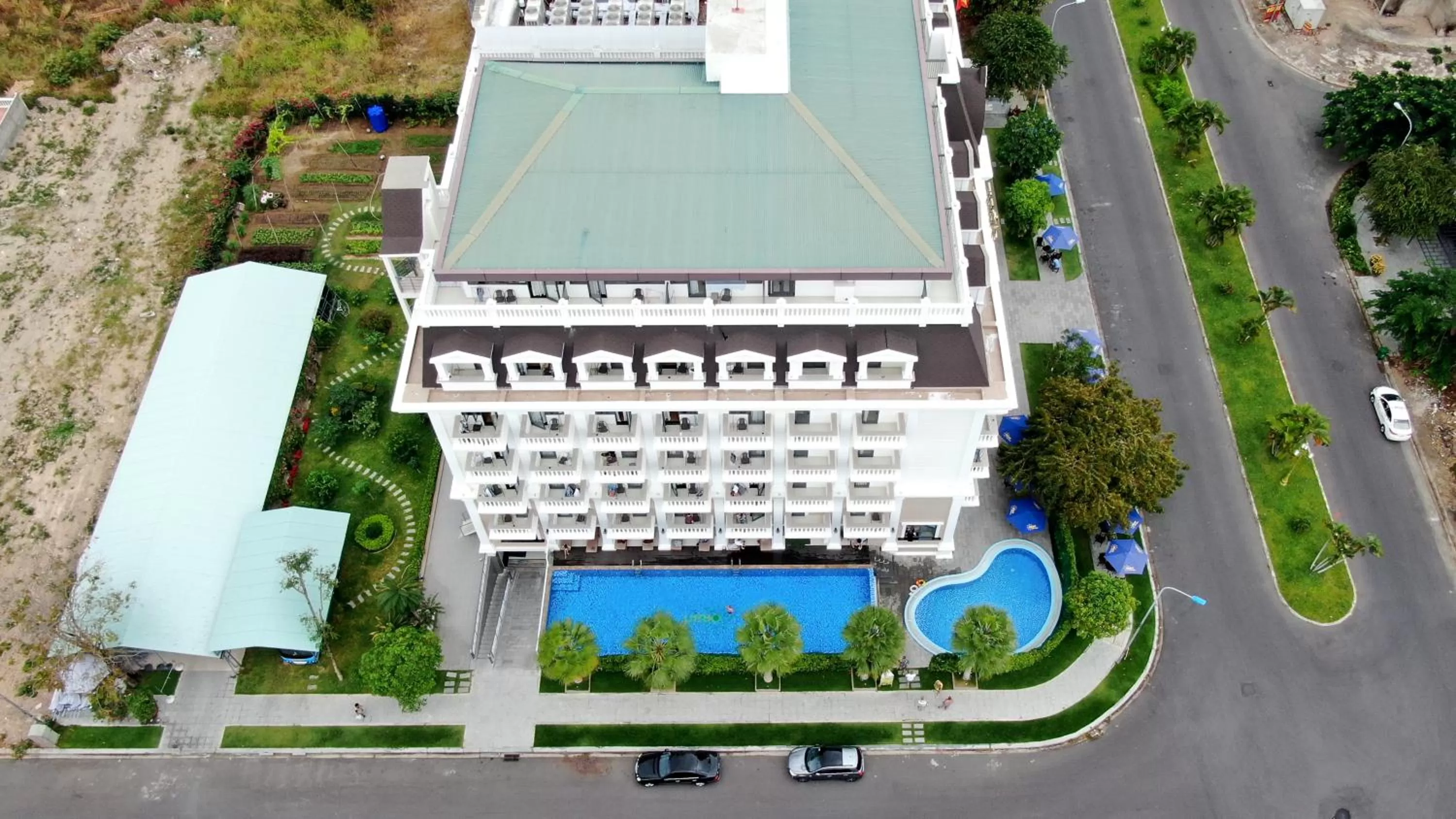 Bird's eye view in Orbit Hotel Nha Trang