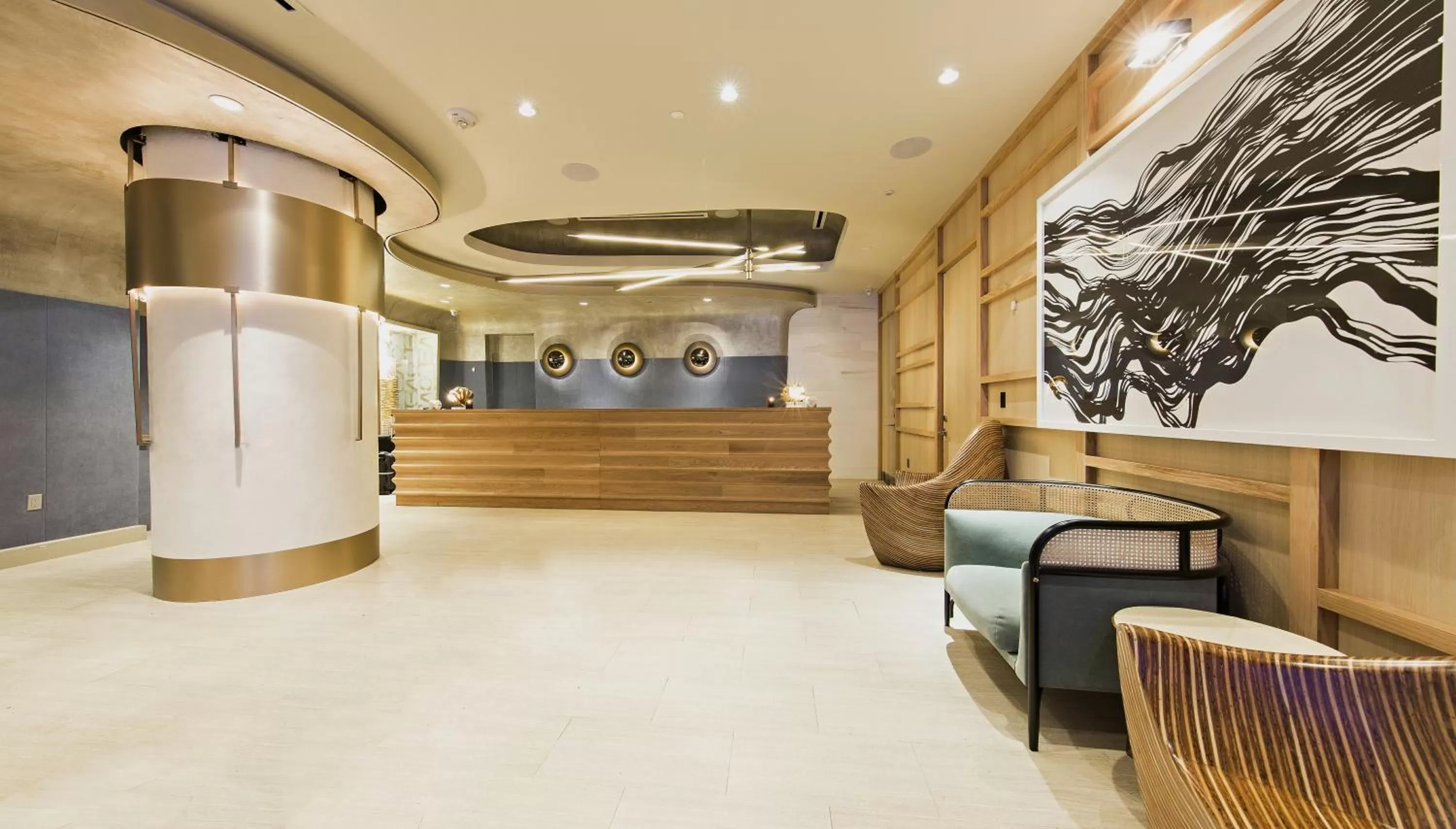 Lobby or reception in Dream Midtown, by Hyatt