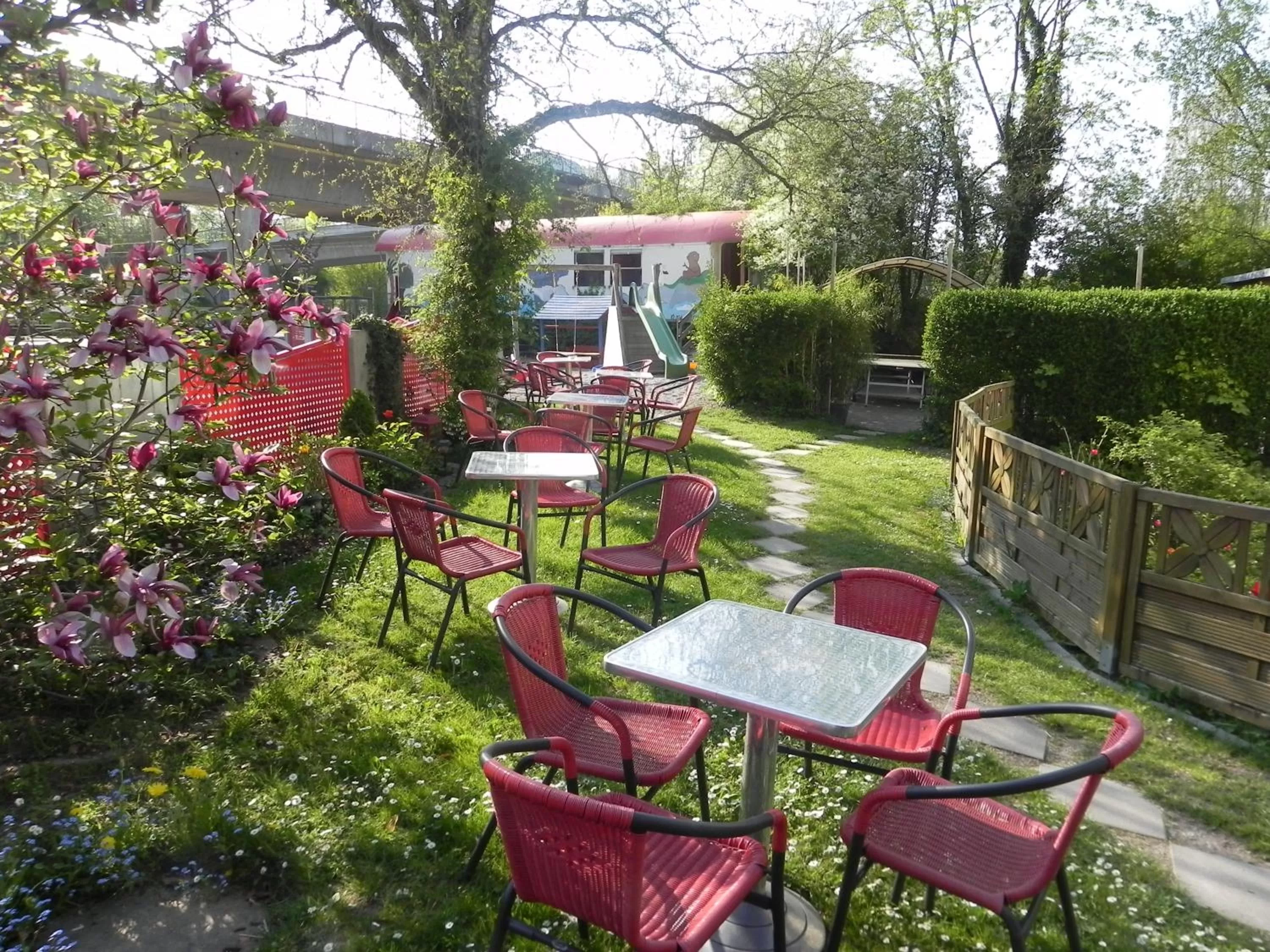 Garden in Hotel zur Post