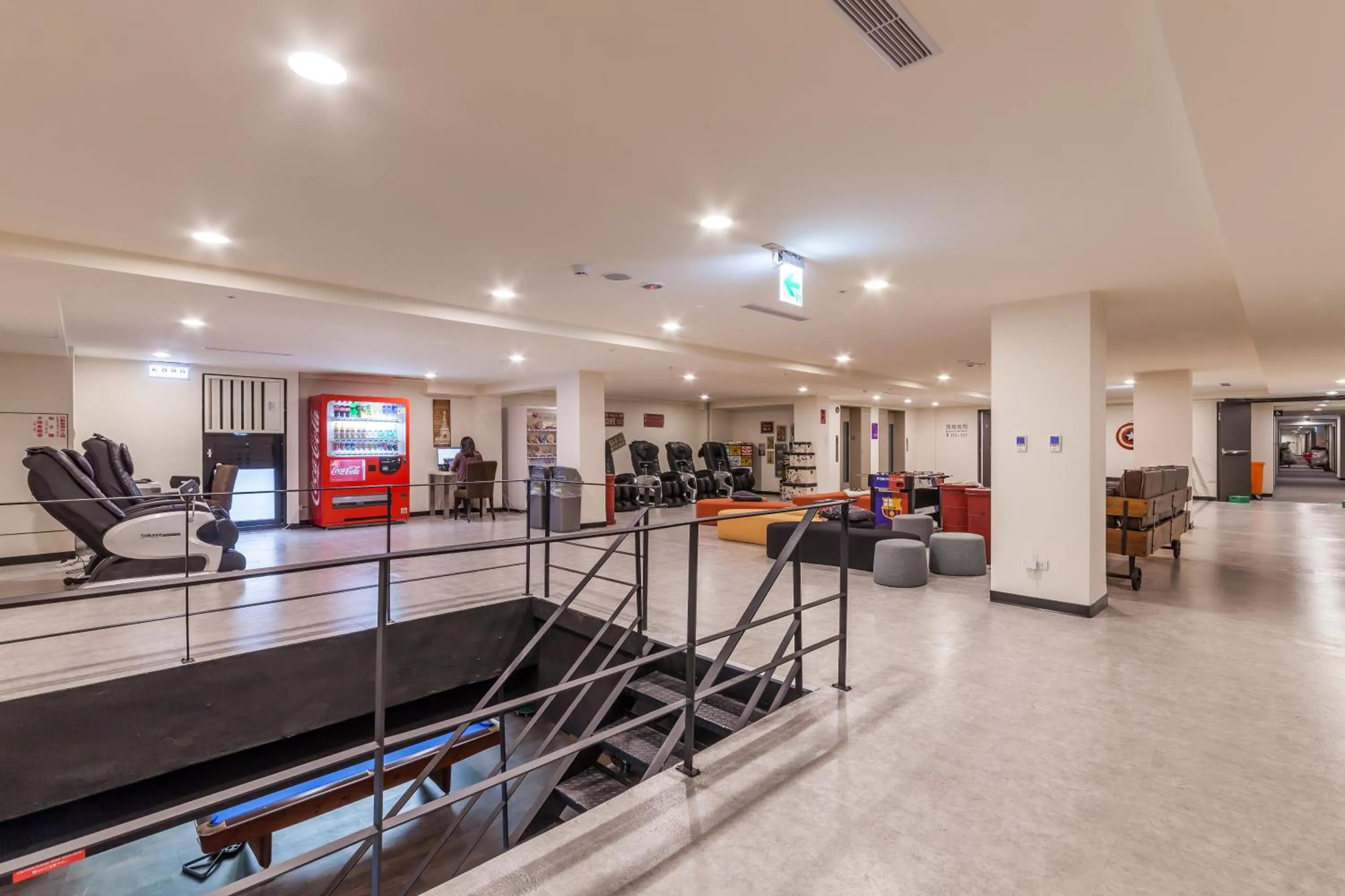 Communal lounge/ TV room in Hotel Fun - Linsen