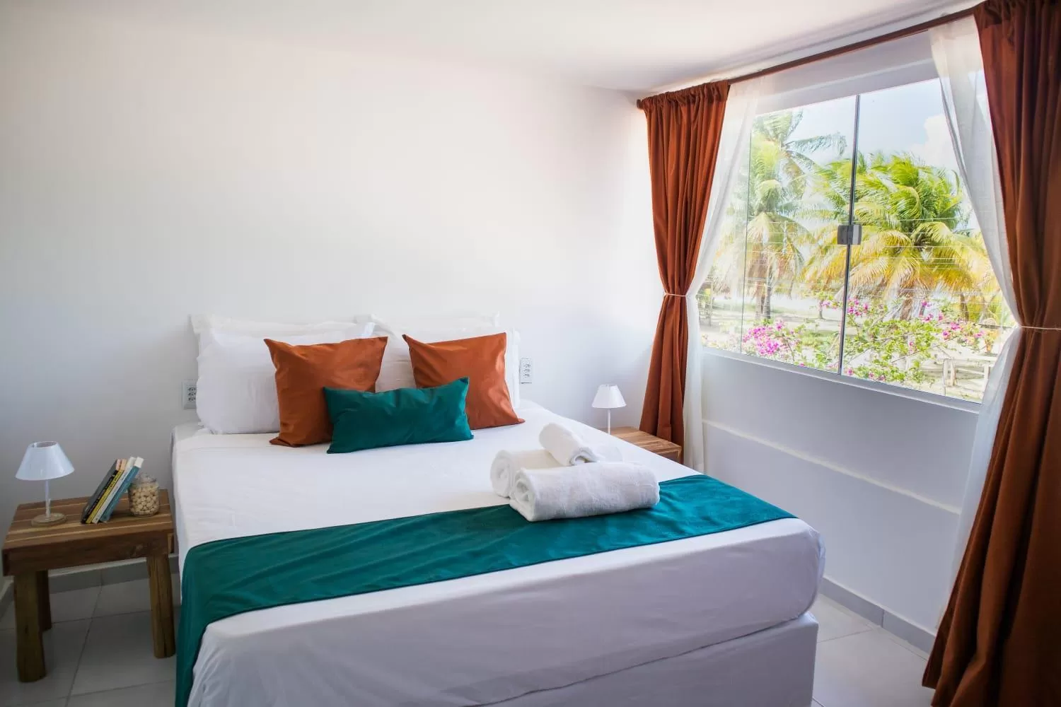 Bed in Pousada Enero