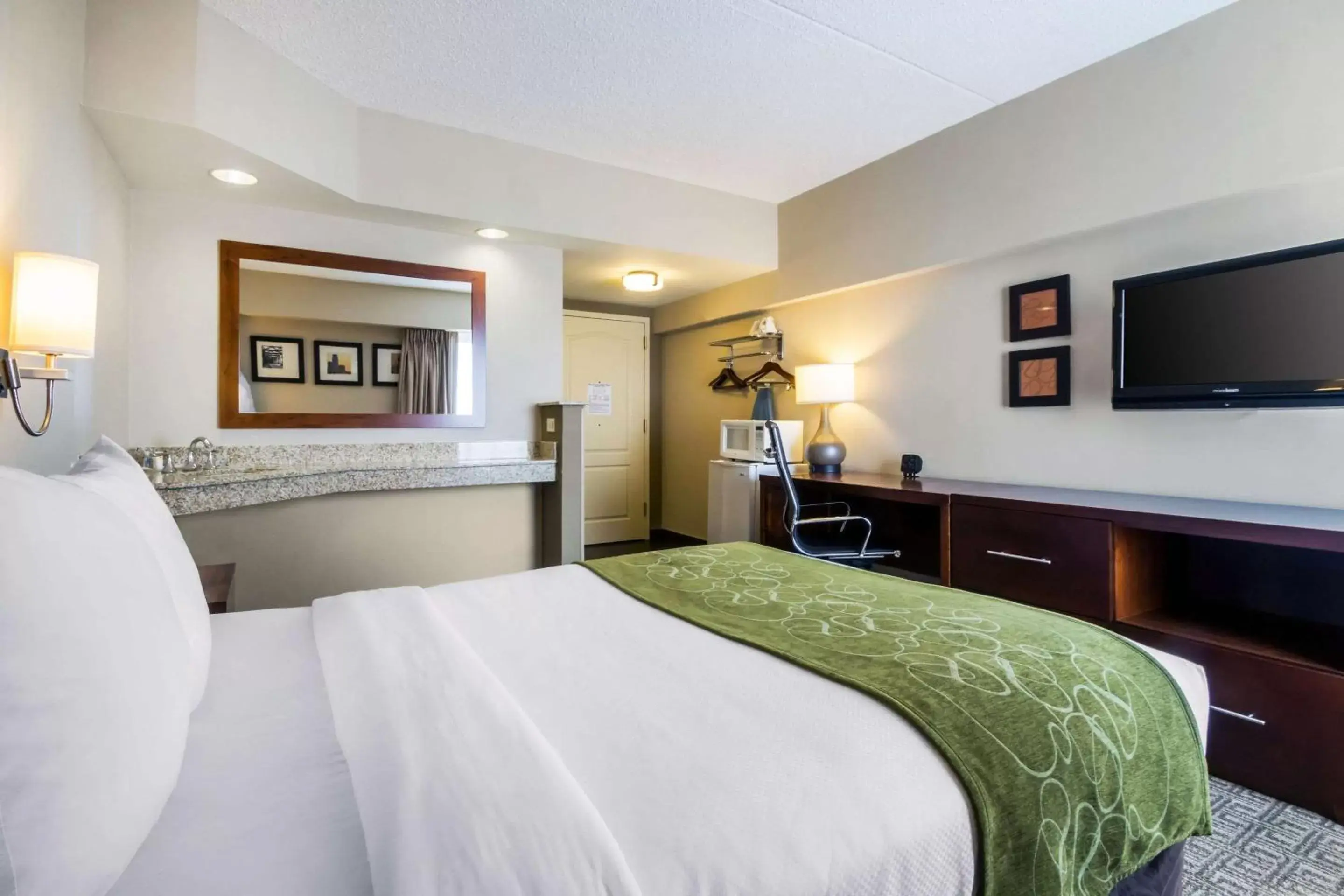 Single Bed - single occupancy - Accessible/Non-Smoking in Comfort Suites Avenel Single Bed - single occupancy - Accessible/Non-Smoking in Comfort Suites Avenel