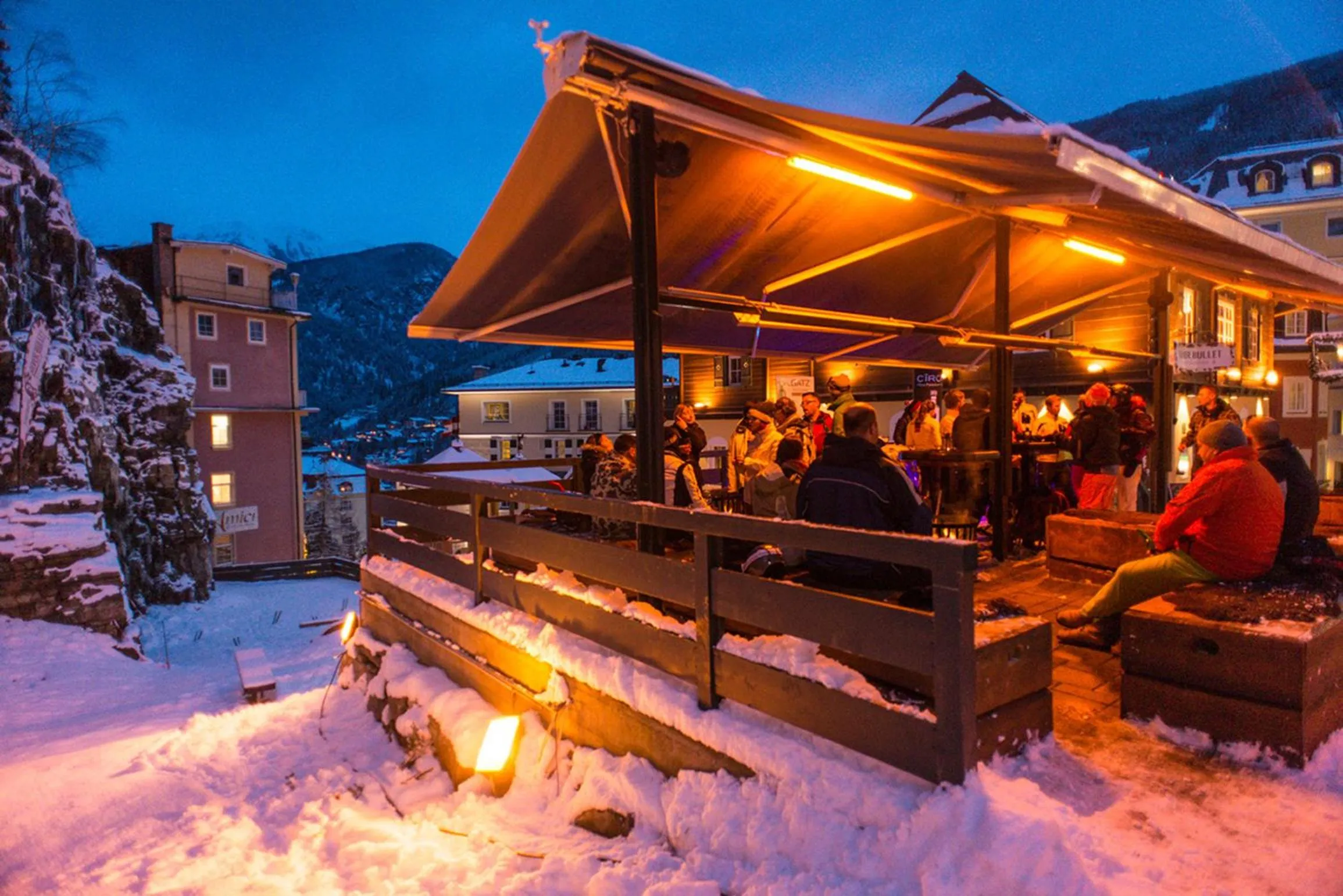 Balcony/Terrace in Hotel Gisela