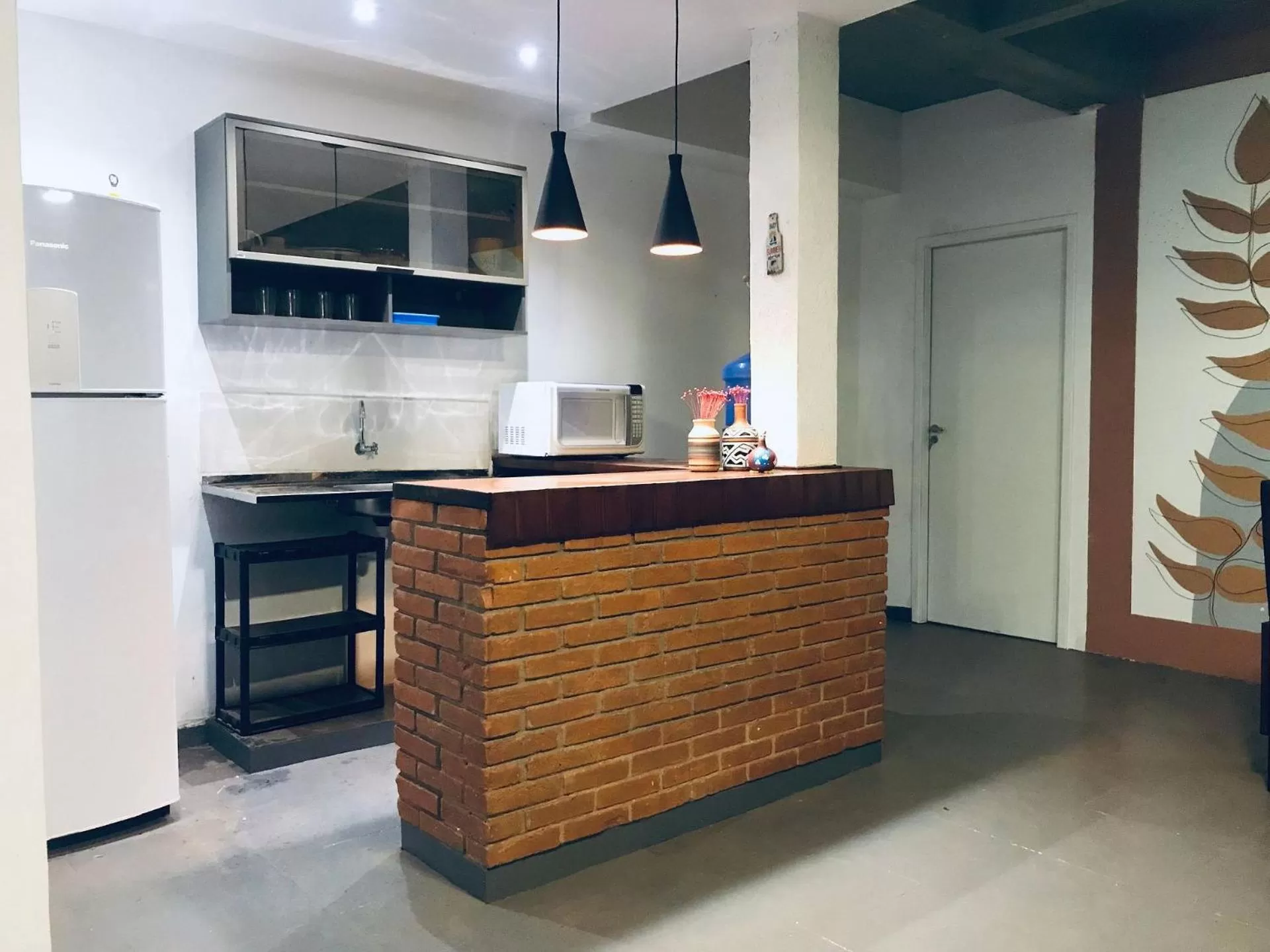Kitchen or kitchenette in POUSADA MUNDI MORUMBI