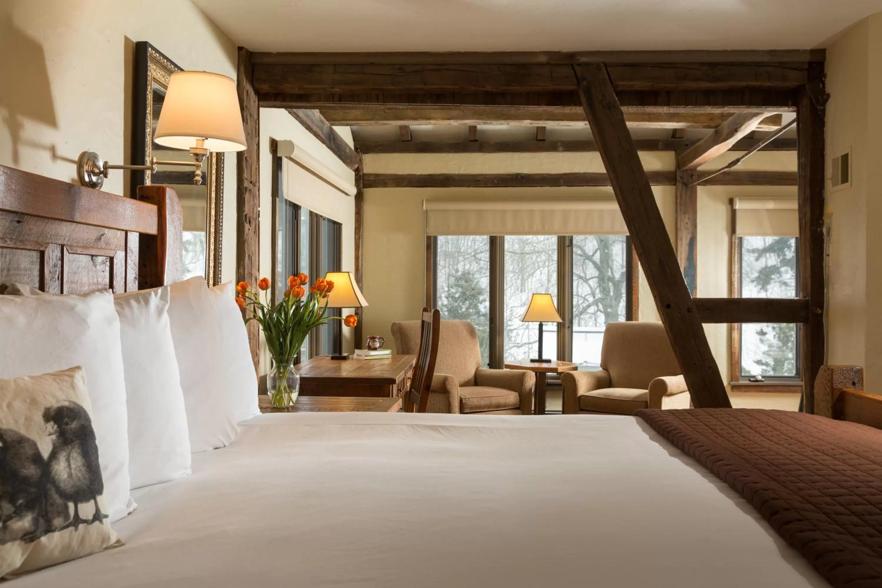 Day, Bed in Glasbern