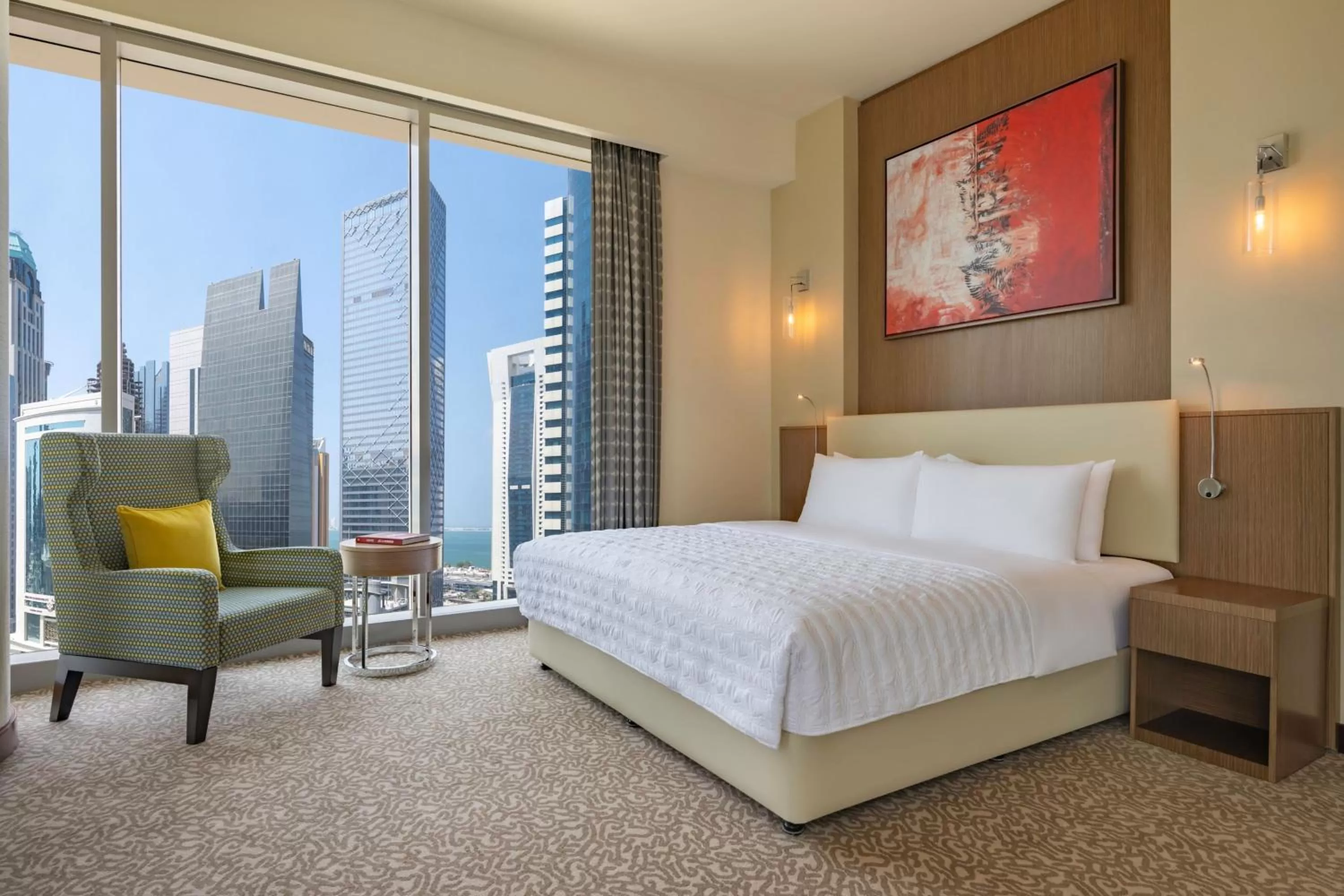 Bedroom, Bed in Le Meridien City Center Doha
