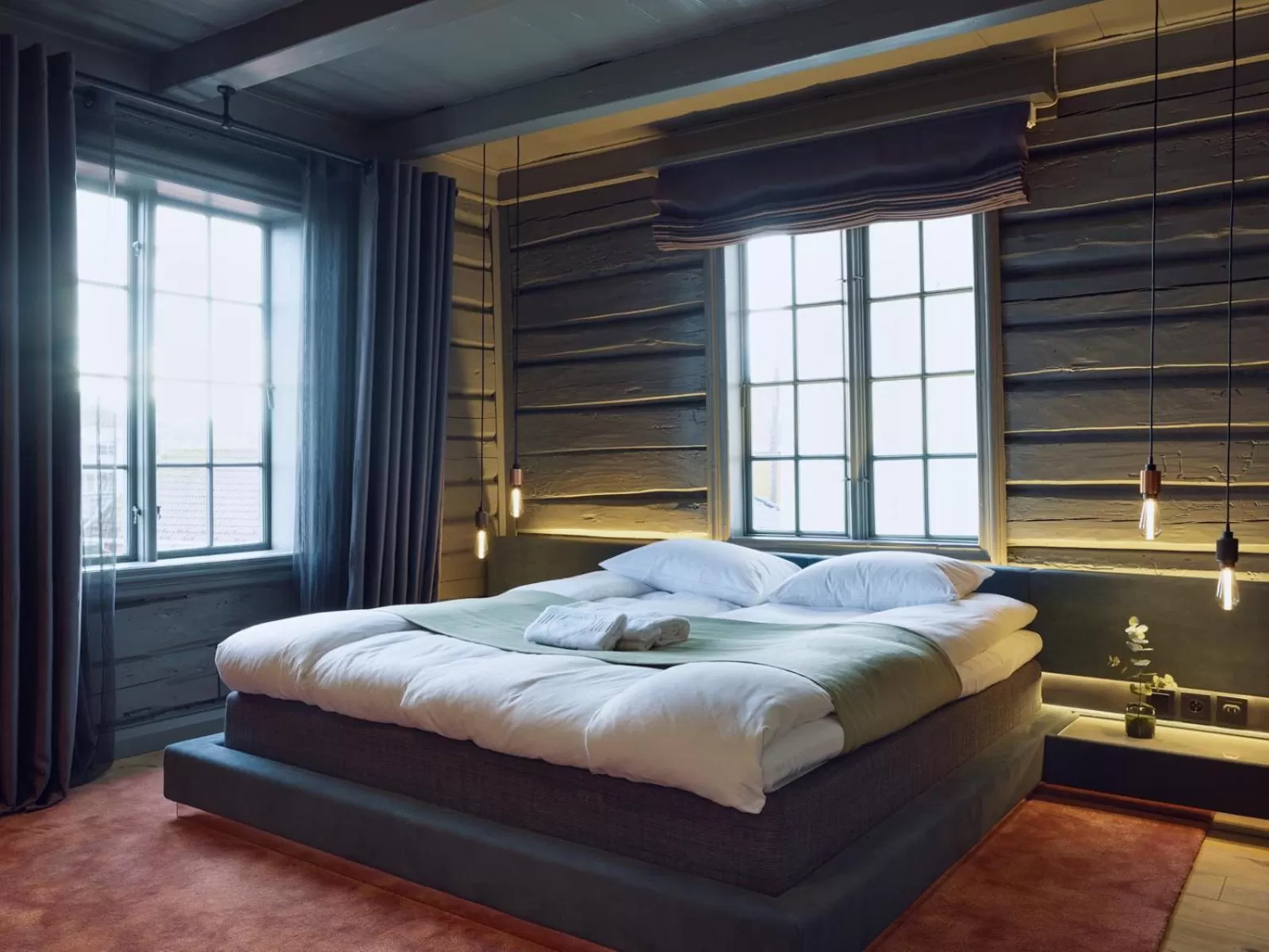 Bedroom in Tollboden Hotell - Unike Hoteller