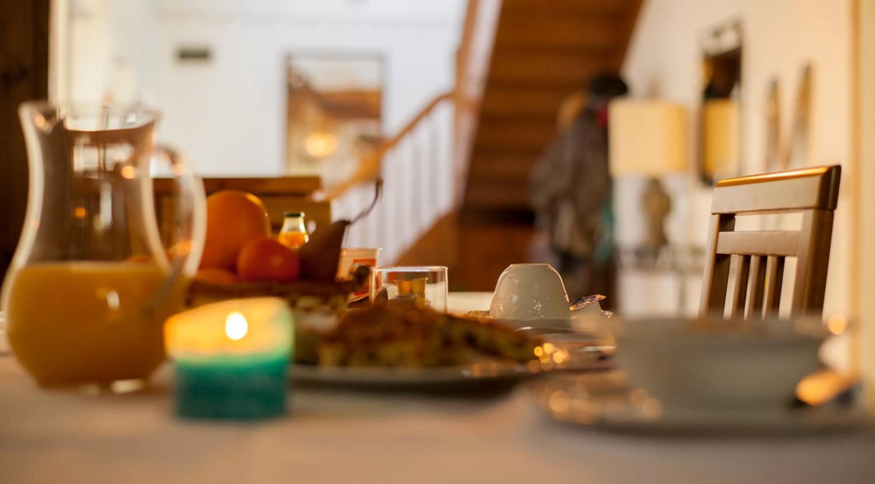 Food and drinks in B&B Da Time