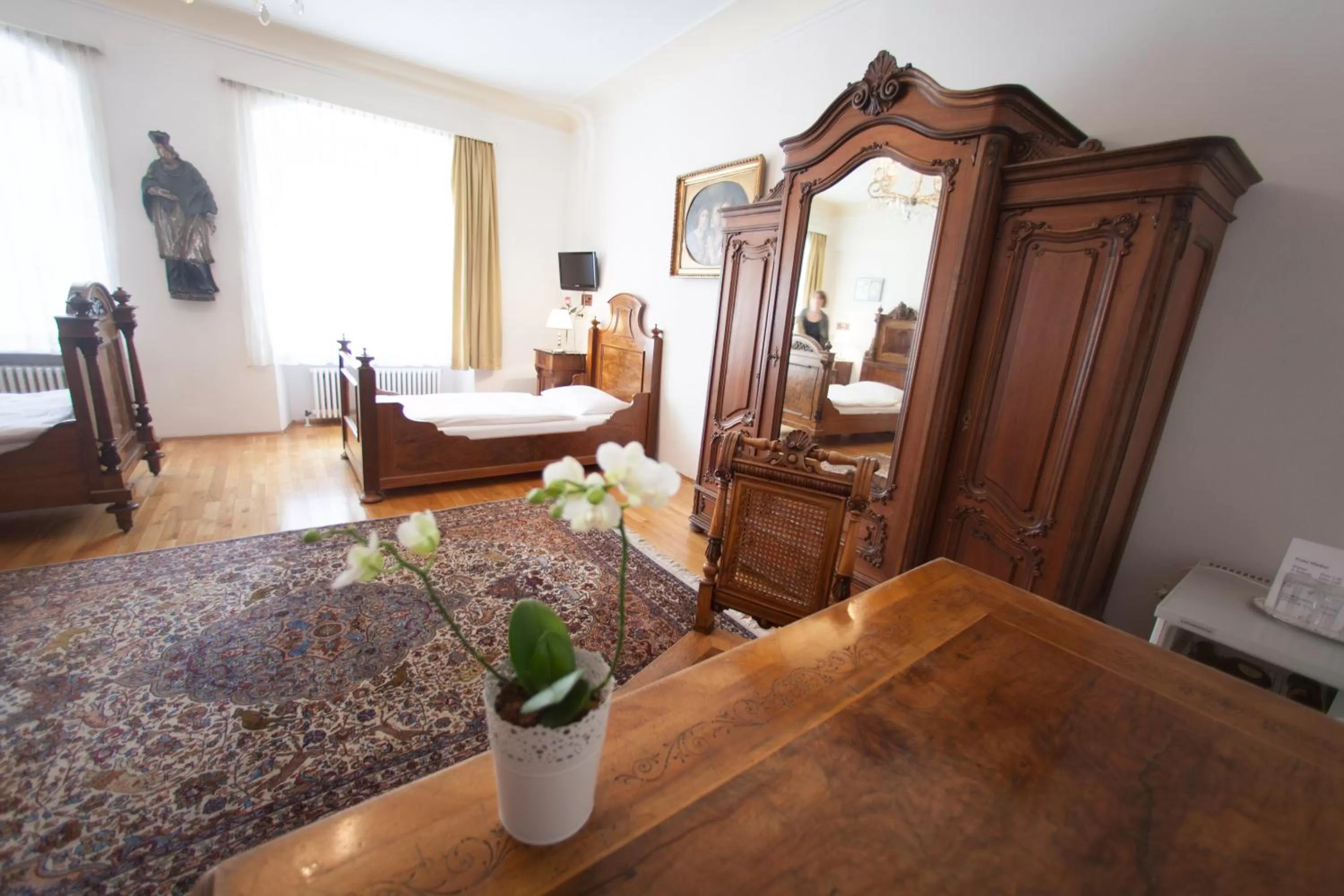 Bedroom in Hotel Wilder Mann