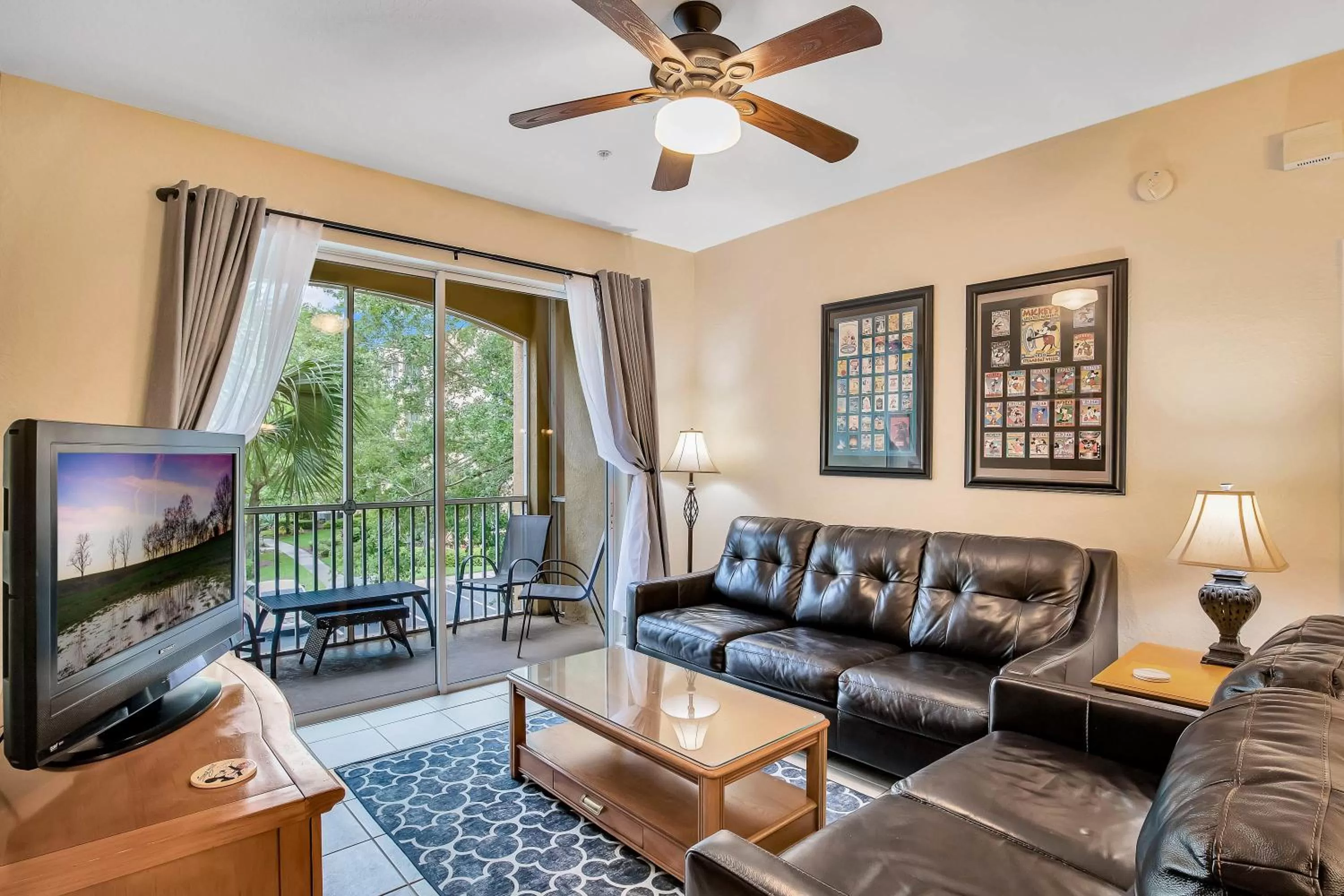 Balcony/Terrace in Magical Adventure Condo w Waterpark near Disney No Resort Fees