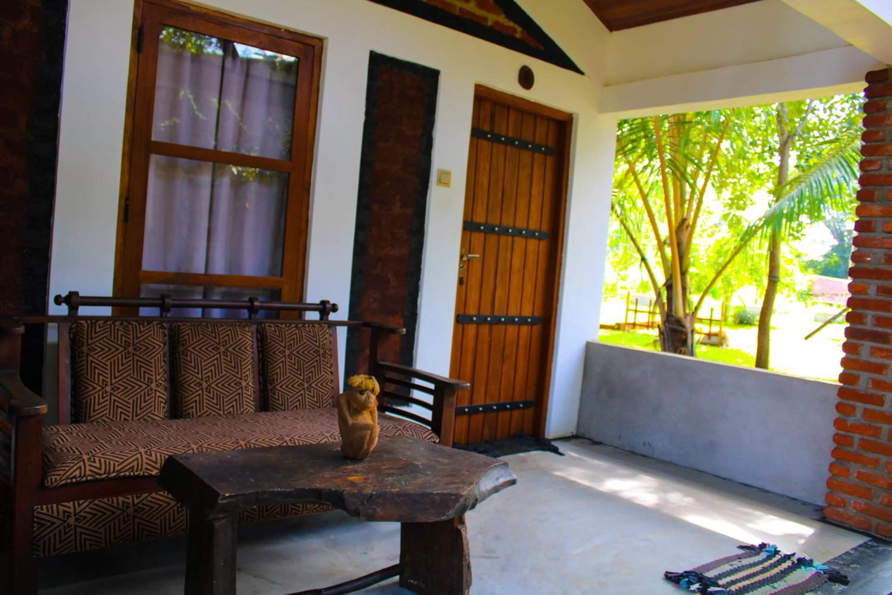 Seating Area in Green Cottage