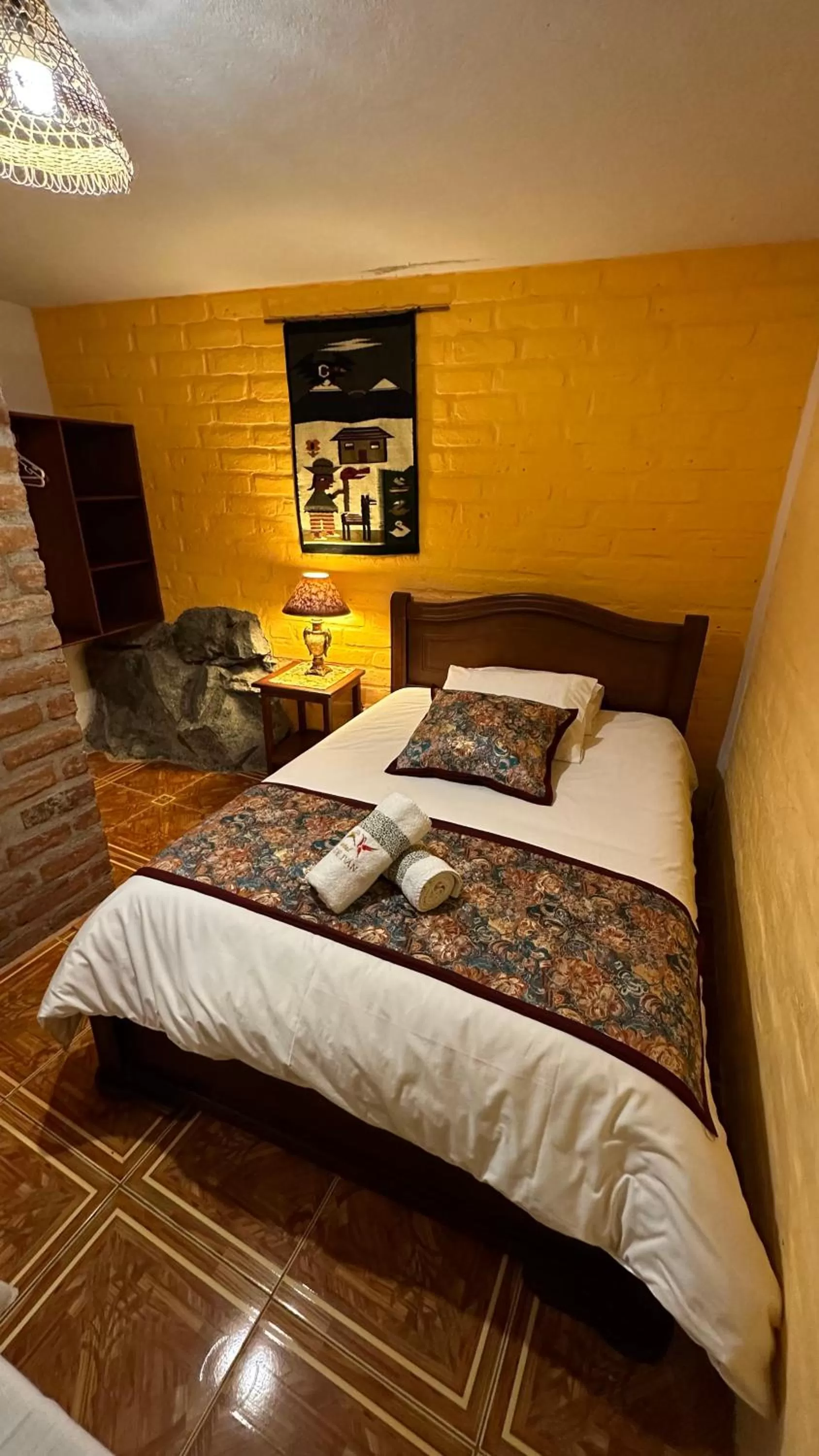 Bed in Hotel Donde Ivan