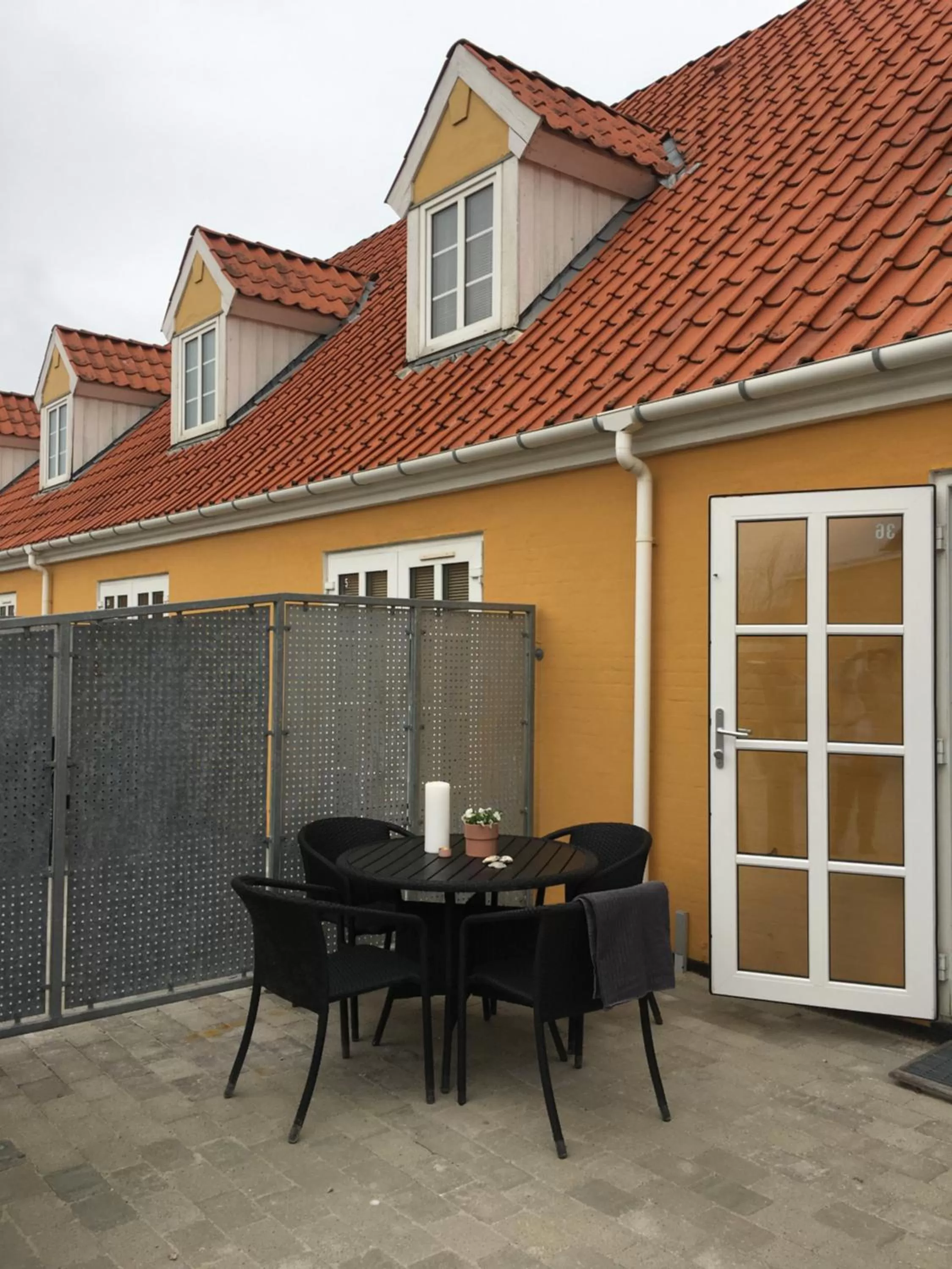 Balcony/Terrace in Løkken Badehotel Apartments