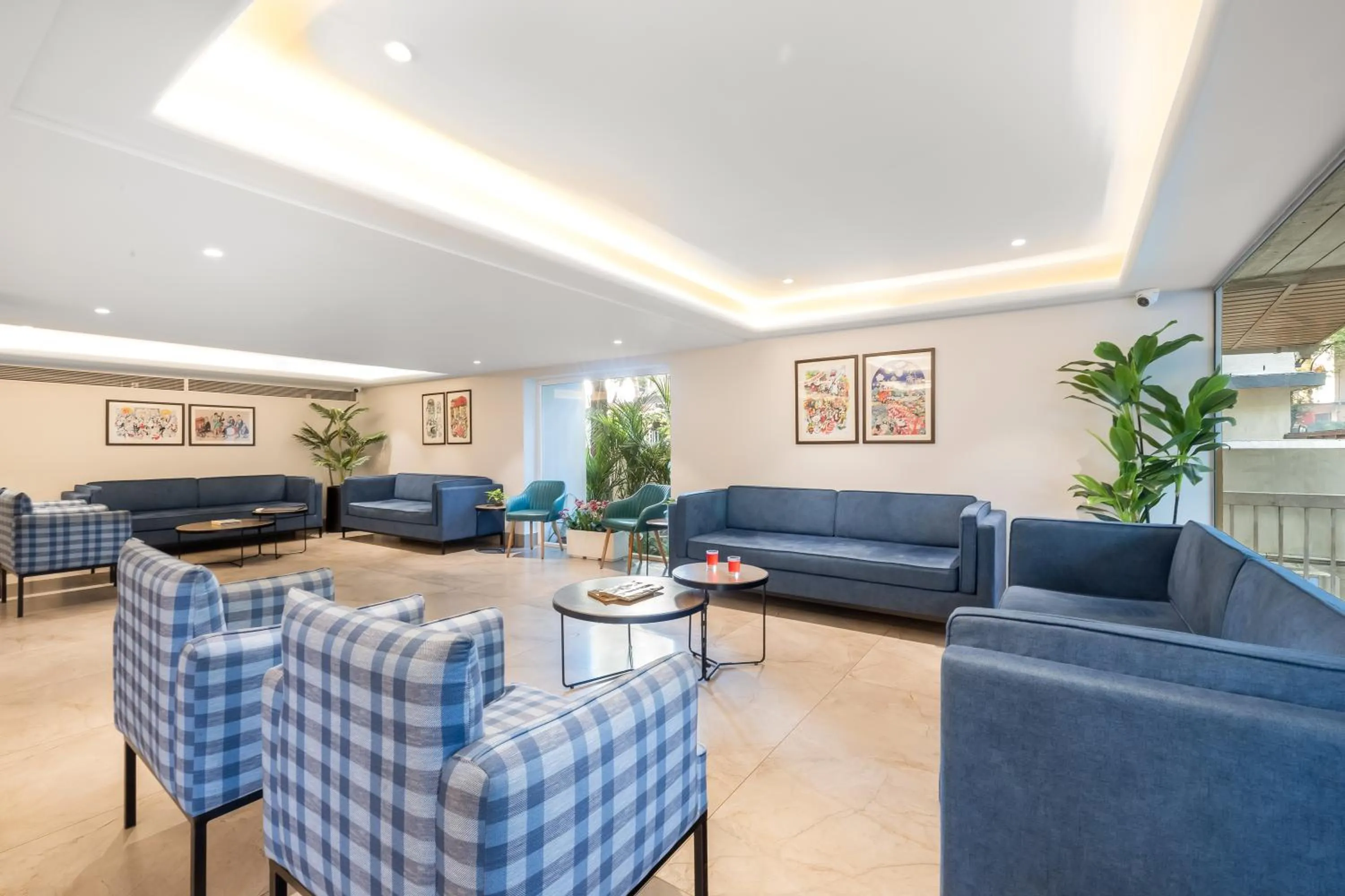 Lobby or reception in Clarion Hotel Ocean Palms Goa