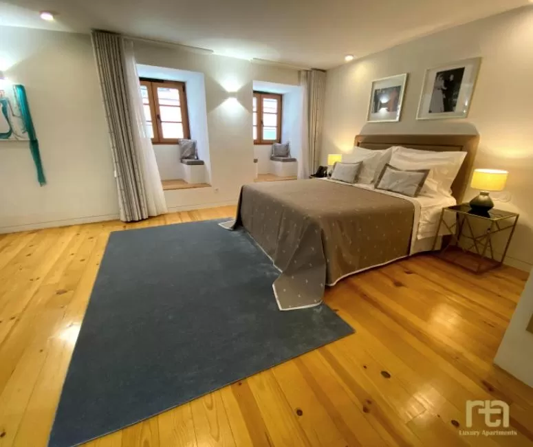 Bed in TM Luxury Apartments Lisbon