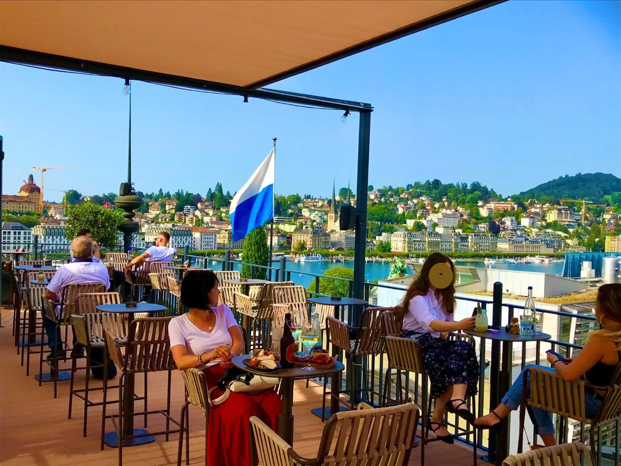 Restaurant/places to eat in Hotel Monopol Luzern