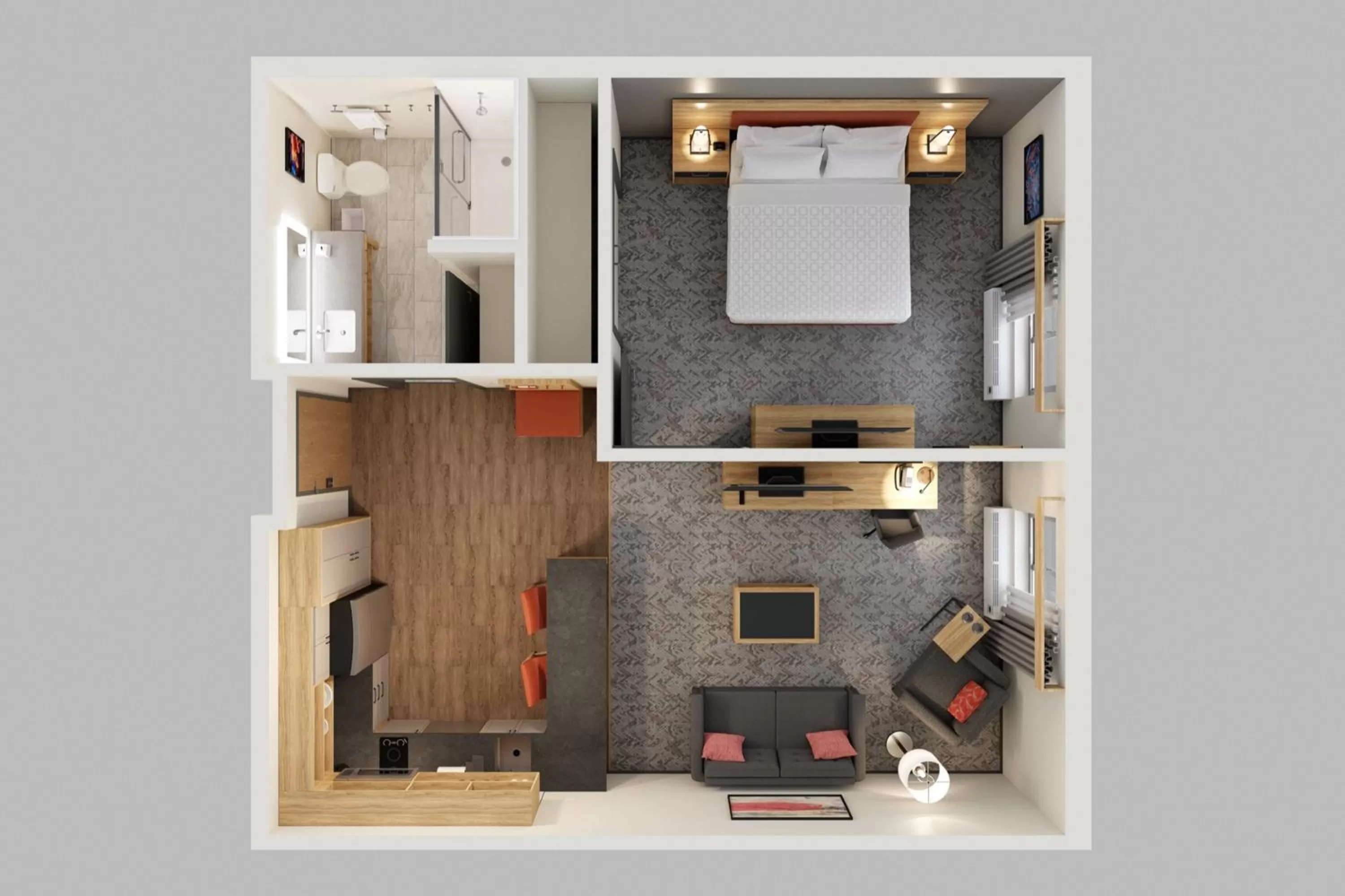 Photo of the whole room in Candlewood Suites - San Antonio - Schertz by IHG