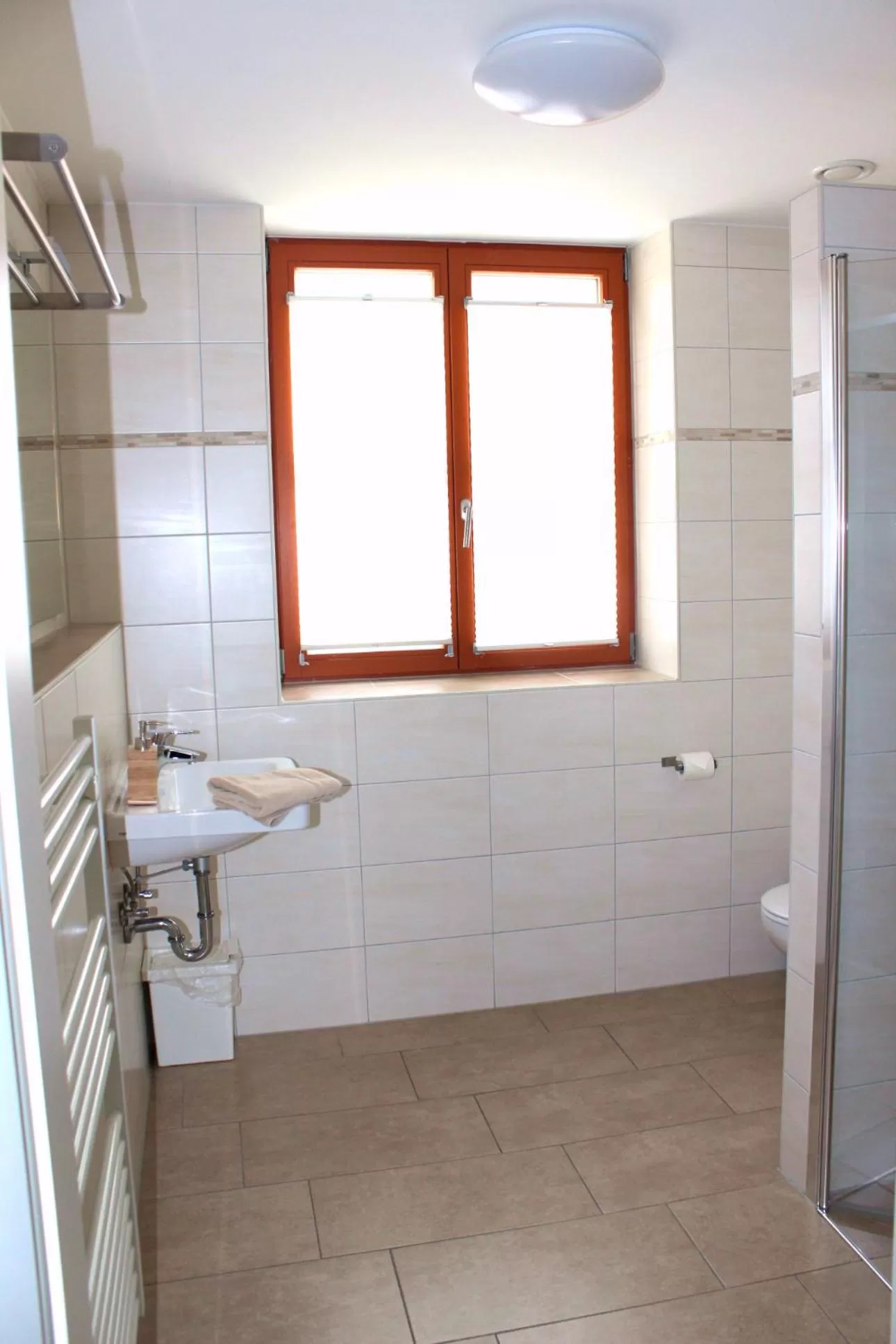 Bathroom in greenpartment Boardinghouse Neustadt