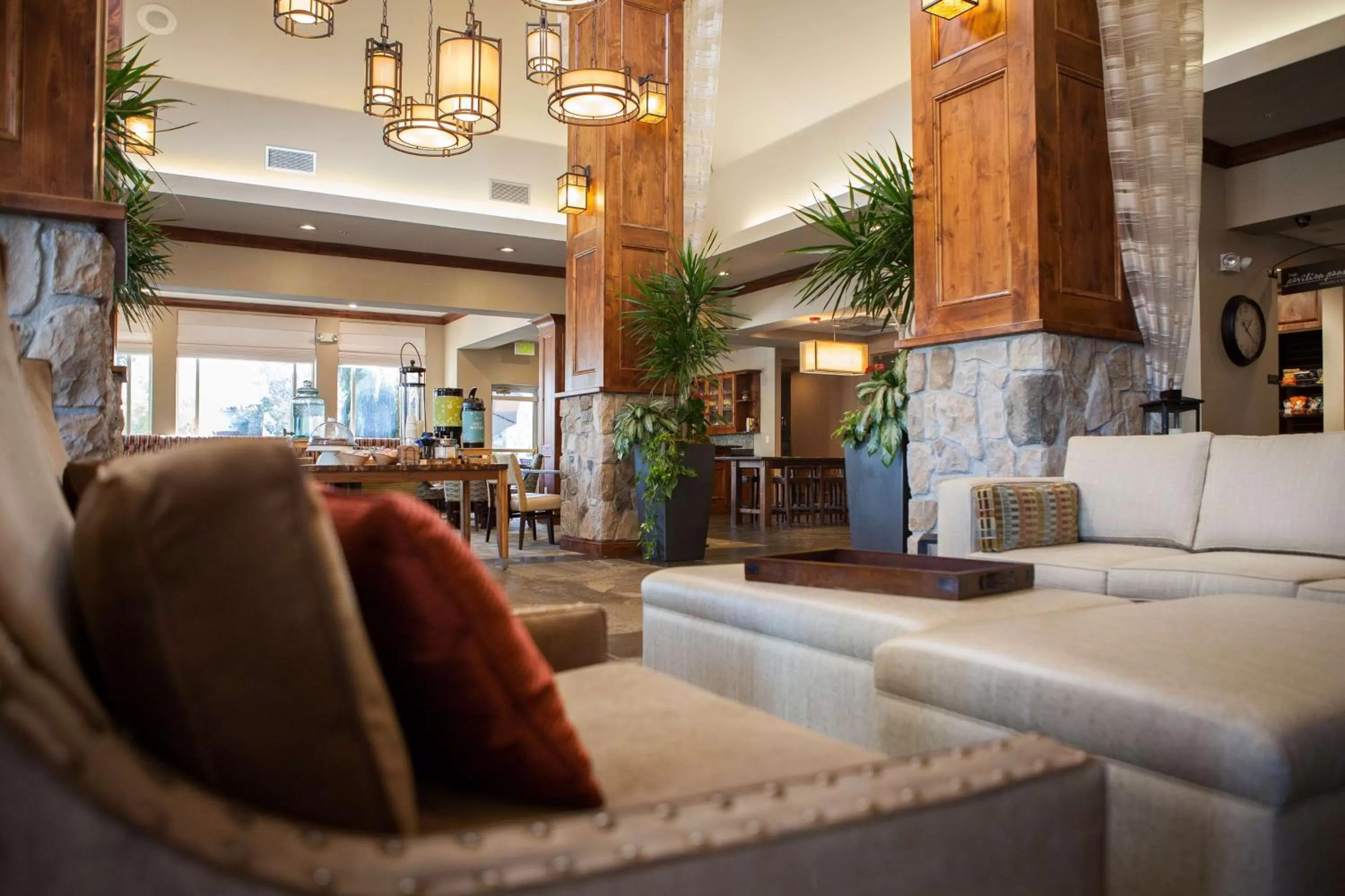 Lobby or reception in Hilton Garden Inn Boise / Eagle