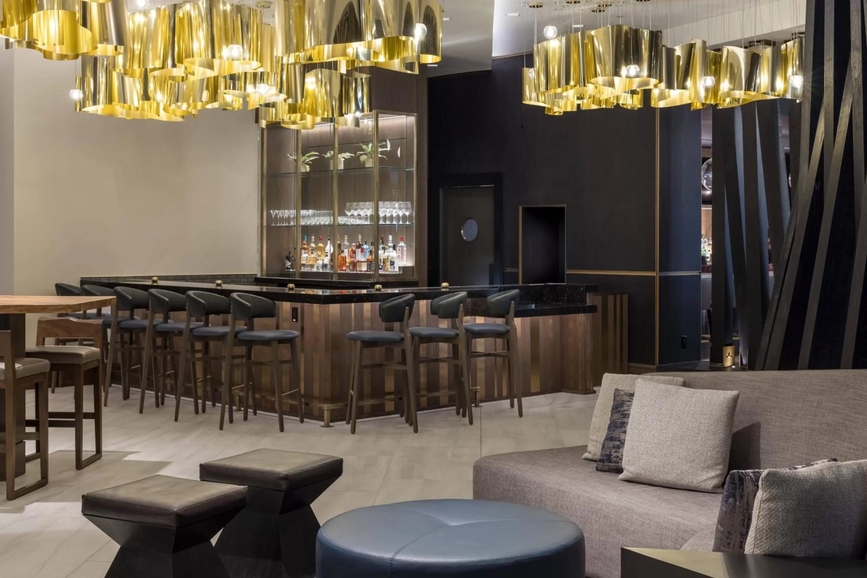 Lounge or bar in Richmond Marriott
