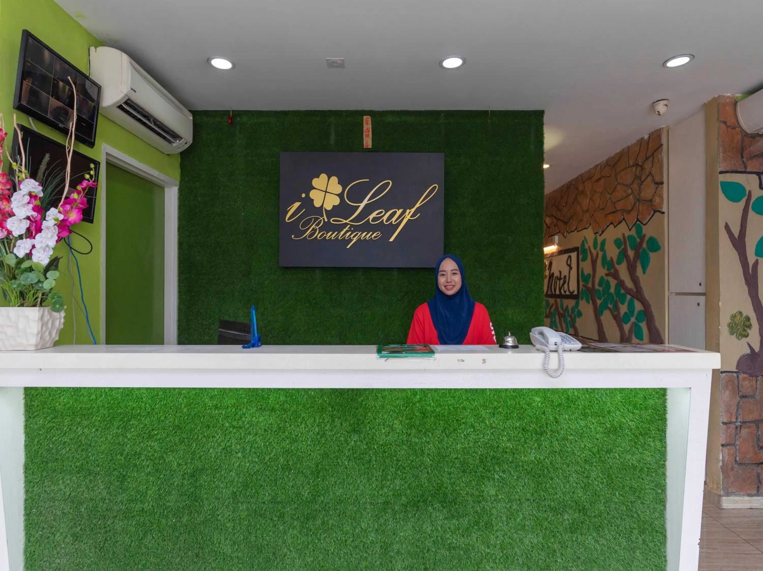Lobby or reception in I Leaf Boutique Hotel