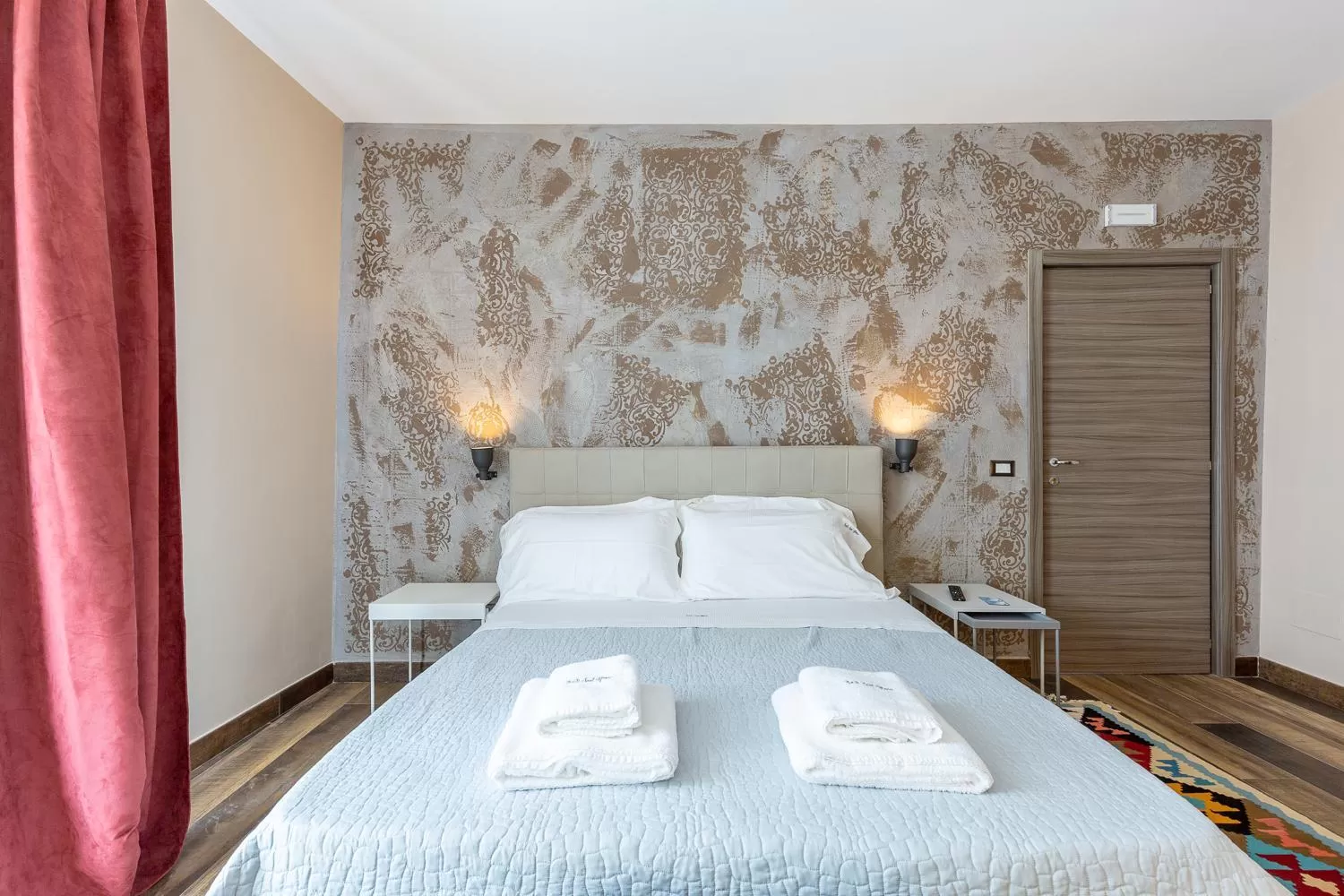 Bed in BnB Sant'Alfonso