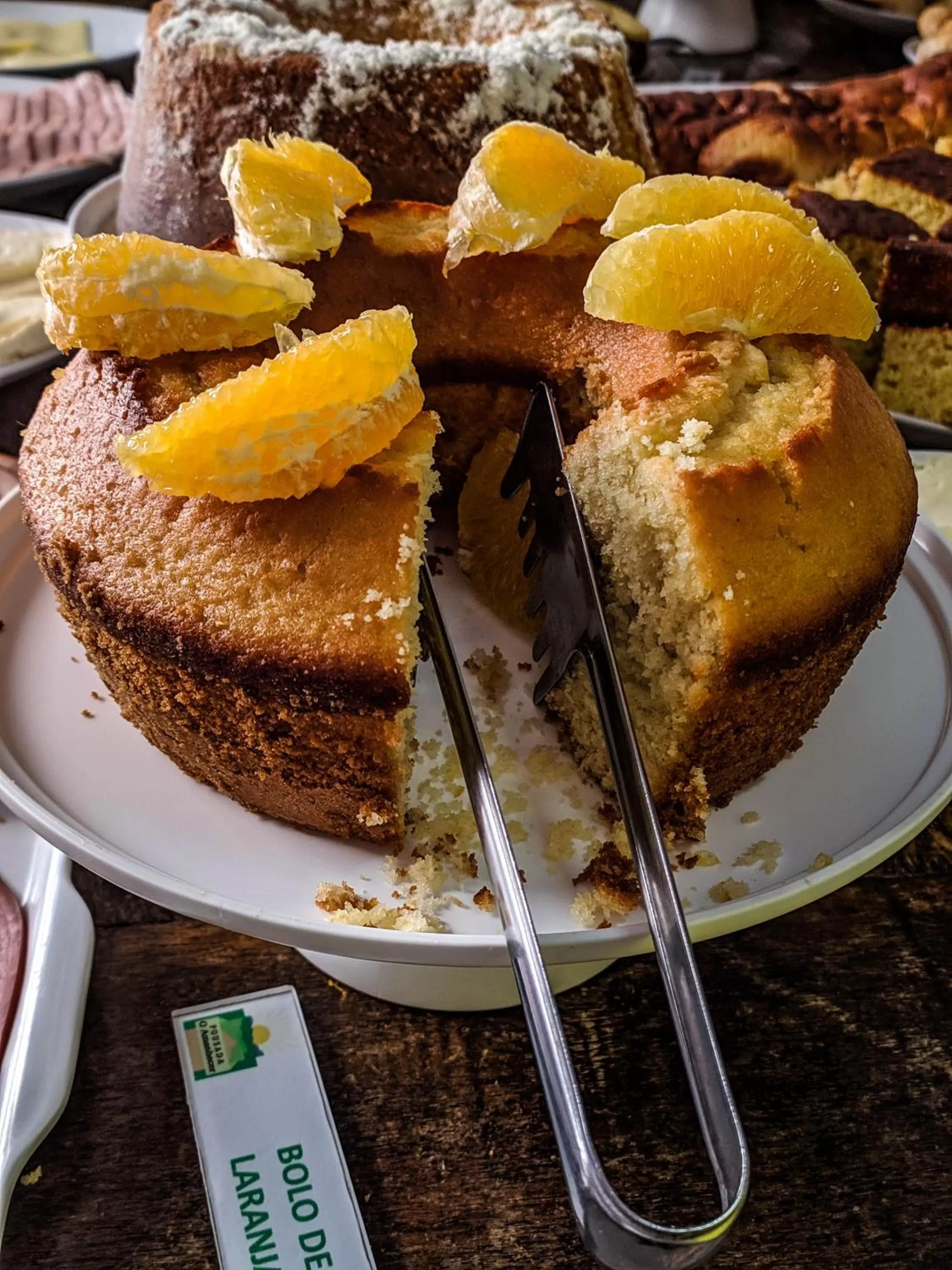 Food in Pousada o Amanhecer