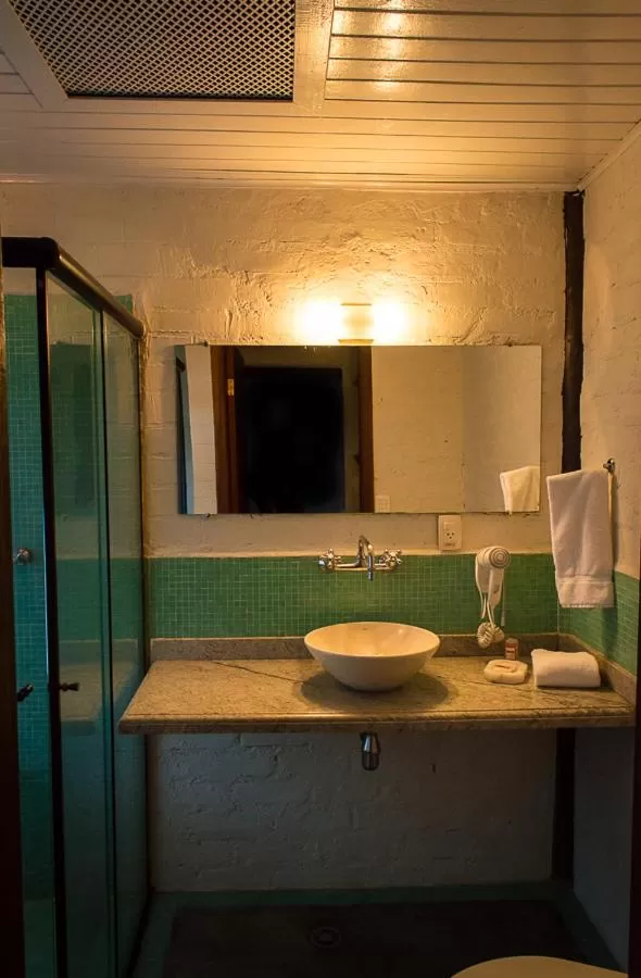 Bathroom in Pousada Vila Santa Barbara
