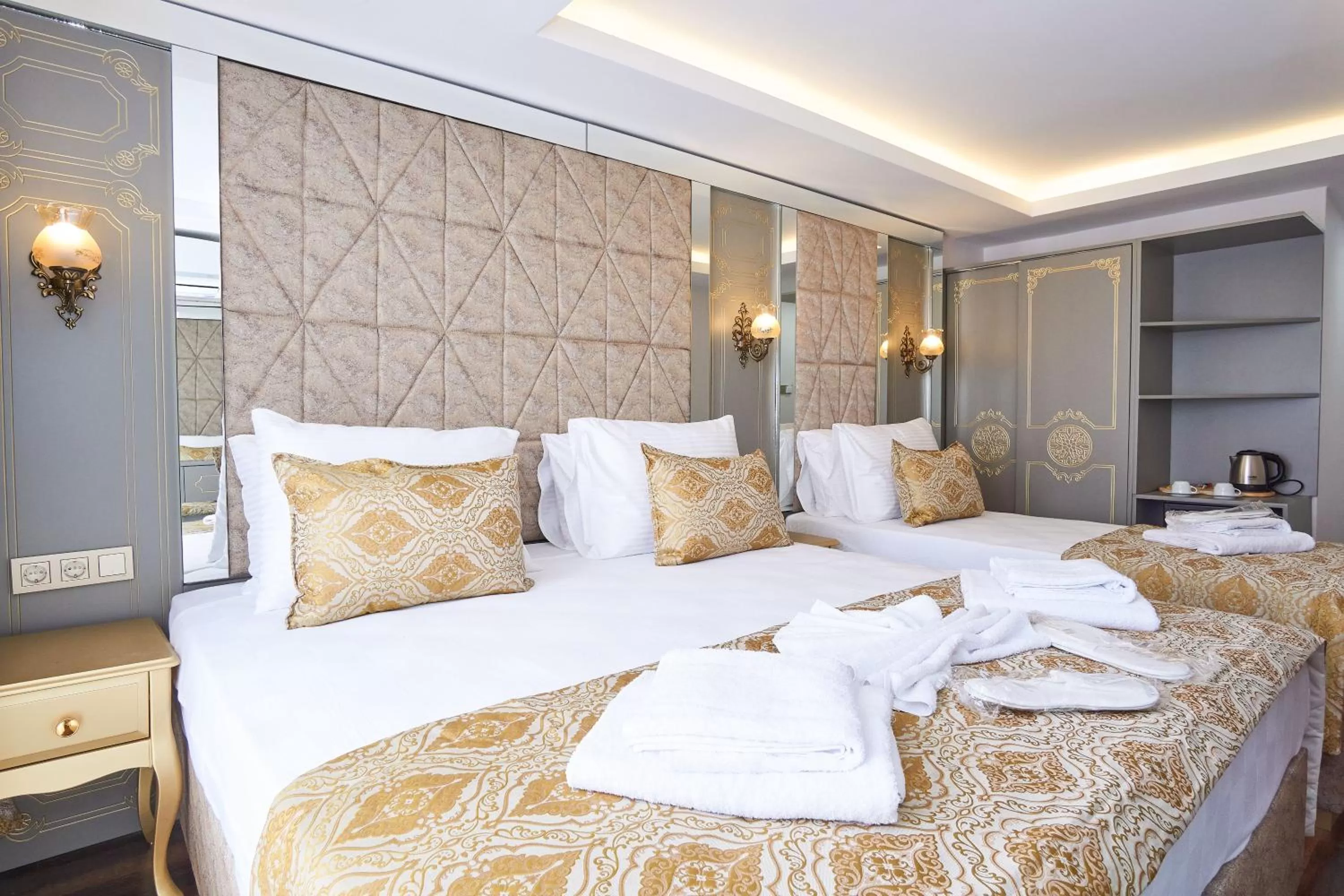 Bed in Sultan Suleyman Palace Hotel & Spa