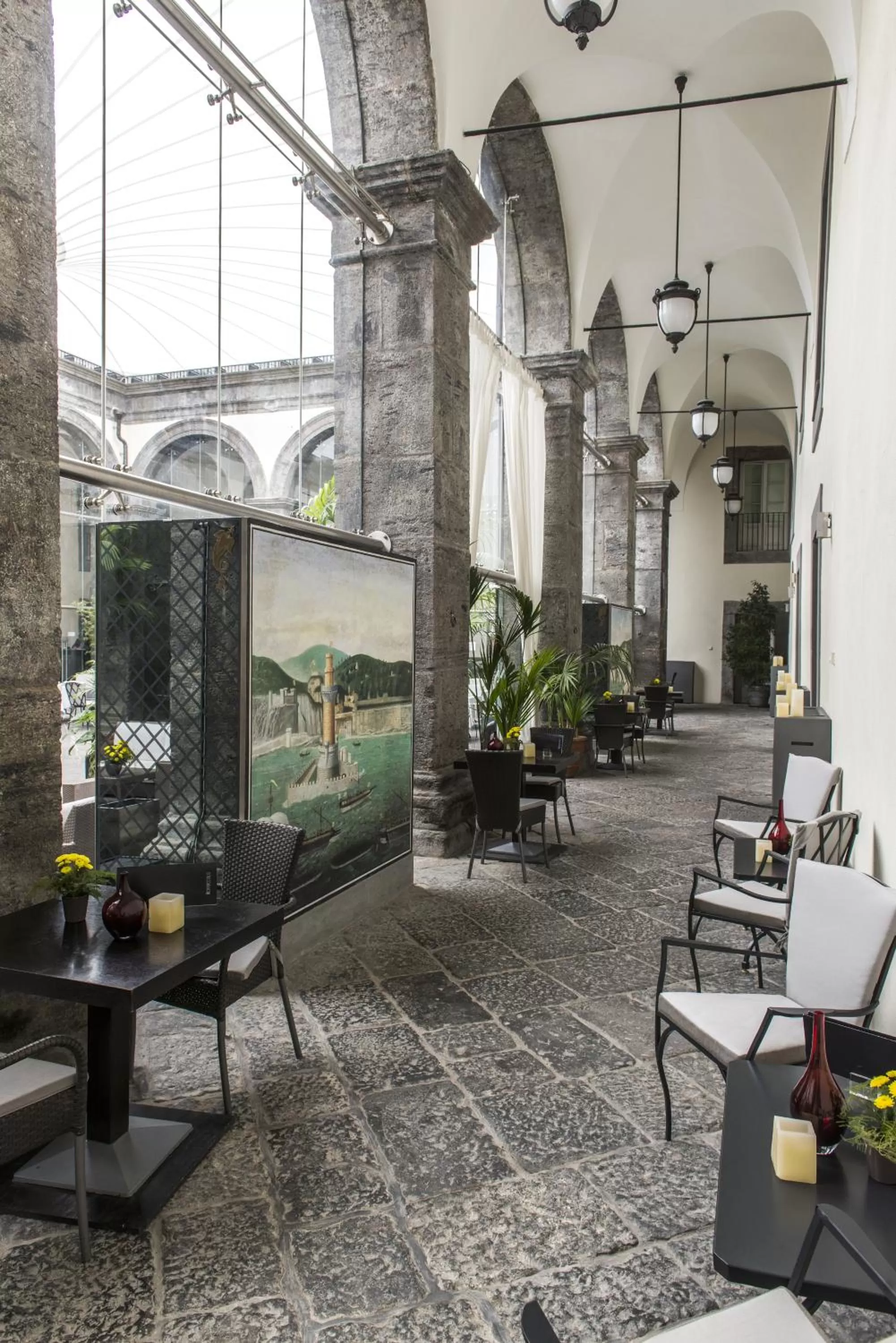 Lounge or bar in Palazzo Caracciolo Naples