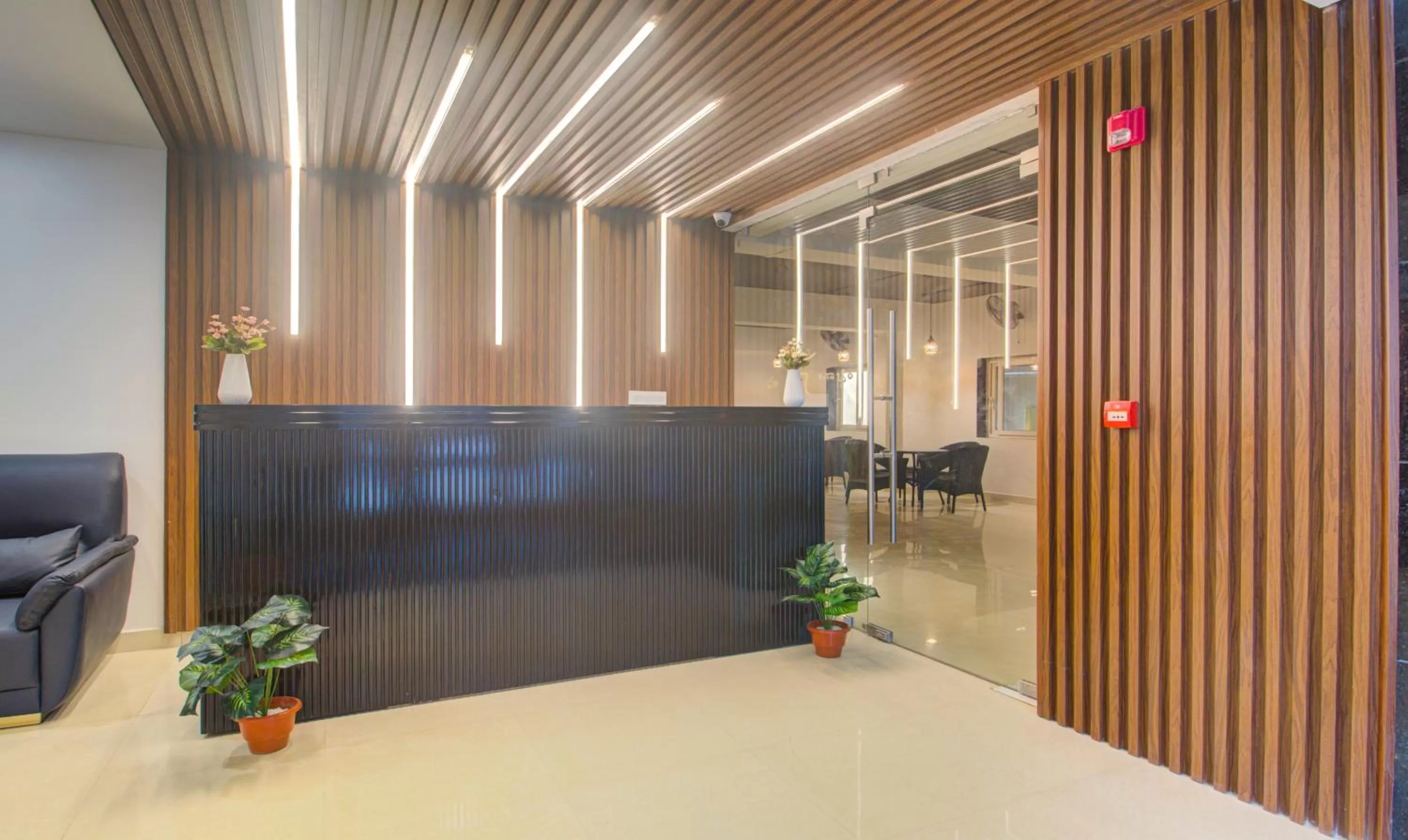 Lobby or reception in Treebo De Alphabet Kondapur