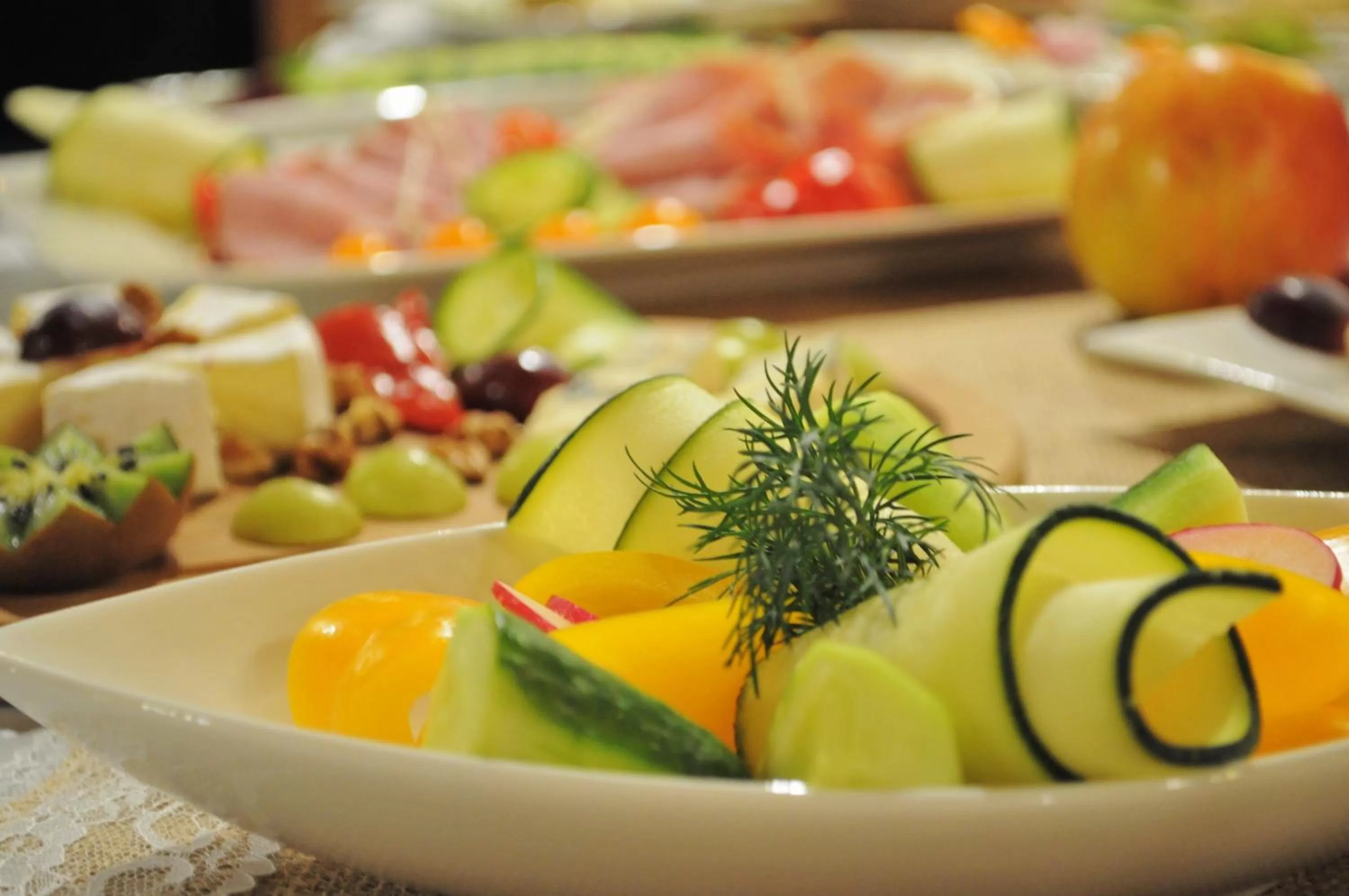 Buffet breakfast in Hotel Zamkowy Młyn
