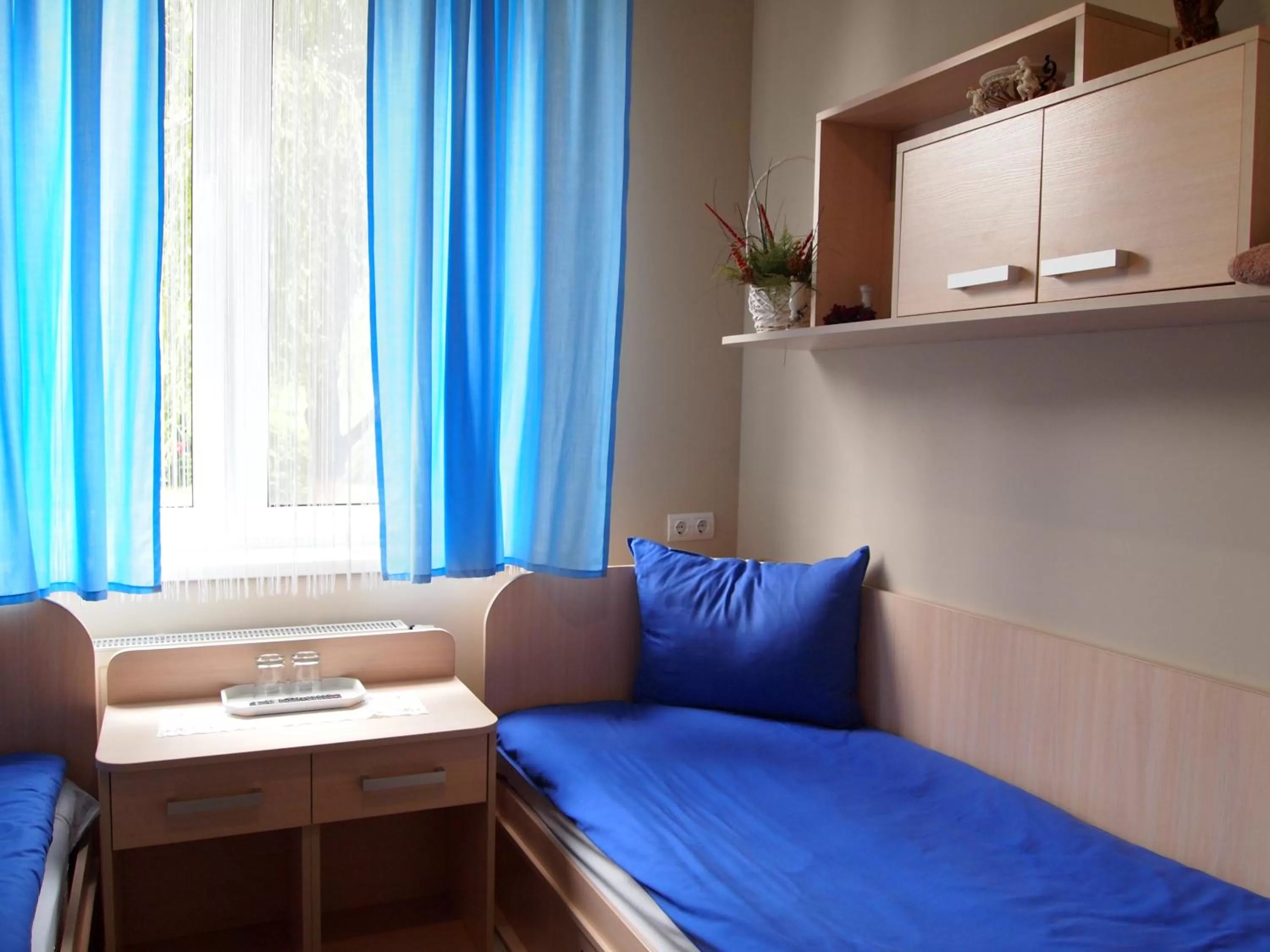 Bed in Tulipan Hotel Aquapark